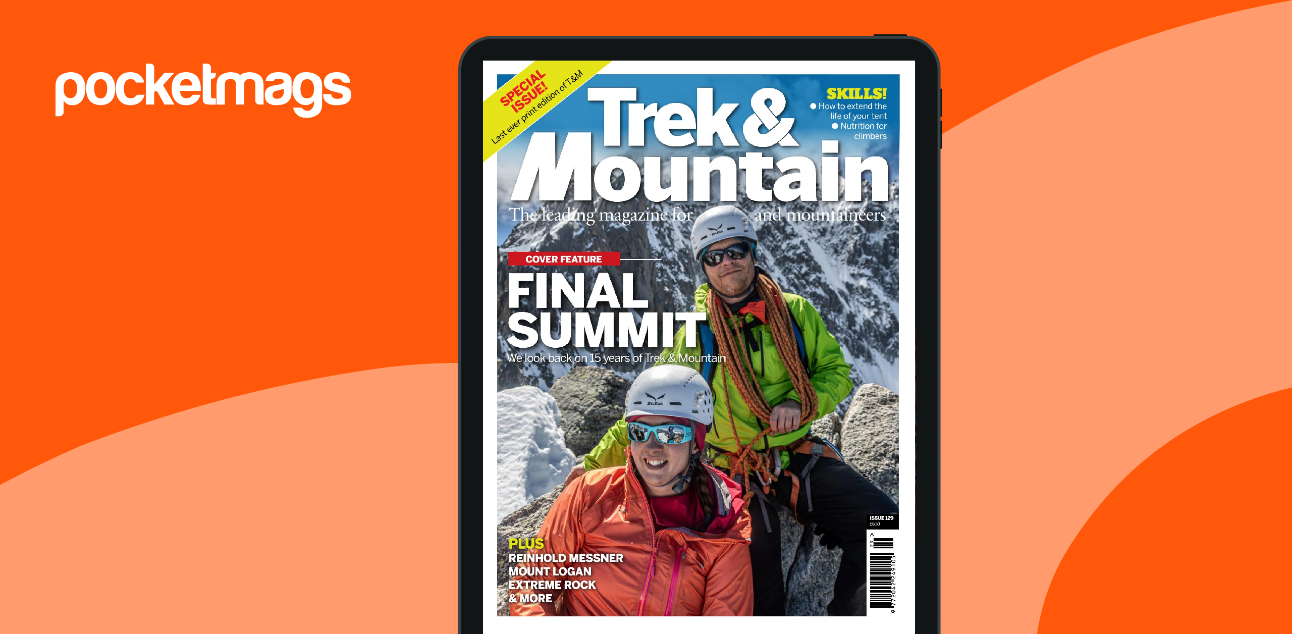 趣味 Mountain Magazine 28,48,40,57,66,76,77 Trek & Mountain Magazine Subscriptions and Issue 129 Issue