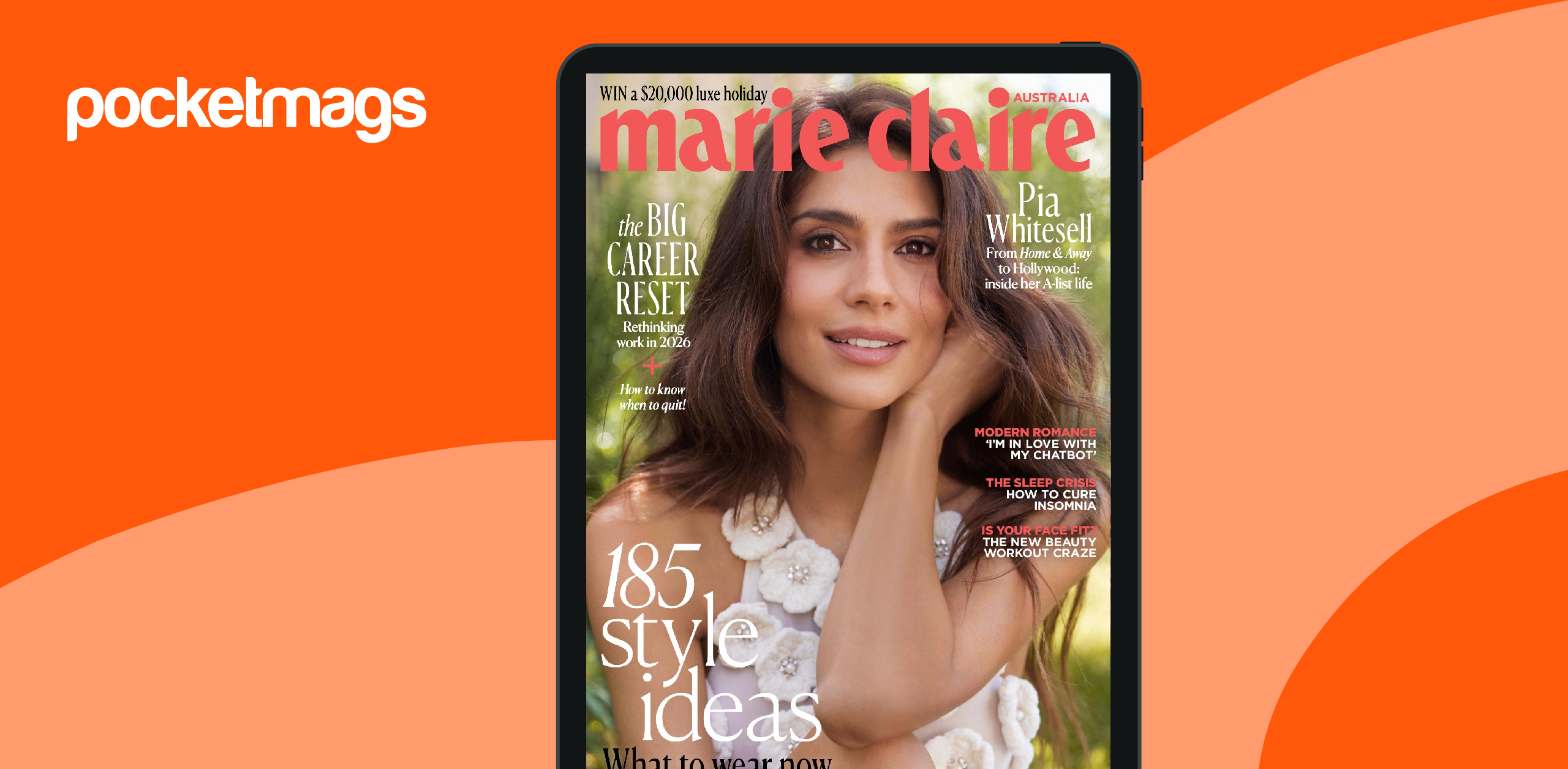 Marie Claire Australia Magazine Subscriptions and 2602 Issue