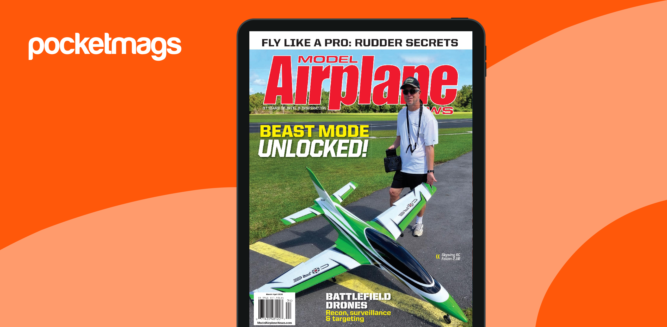 April Song Model Model Airplane News Magazine - March / April 2026 Back Issue