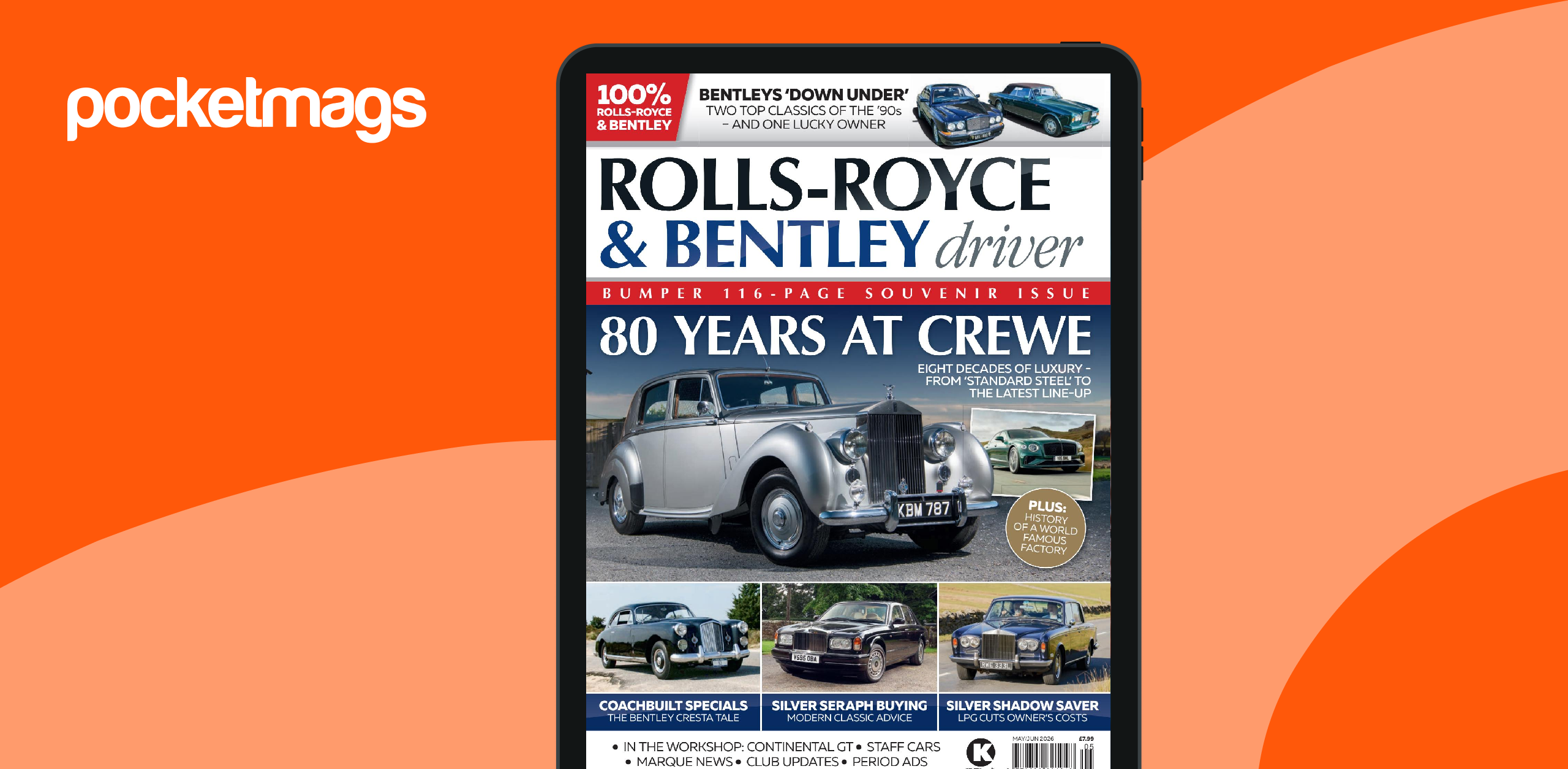 Rolls-Royce & Bentley Driver Magazine Subscriptions and May/Jun