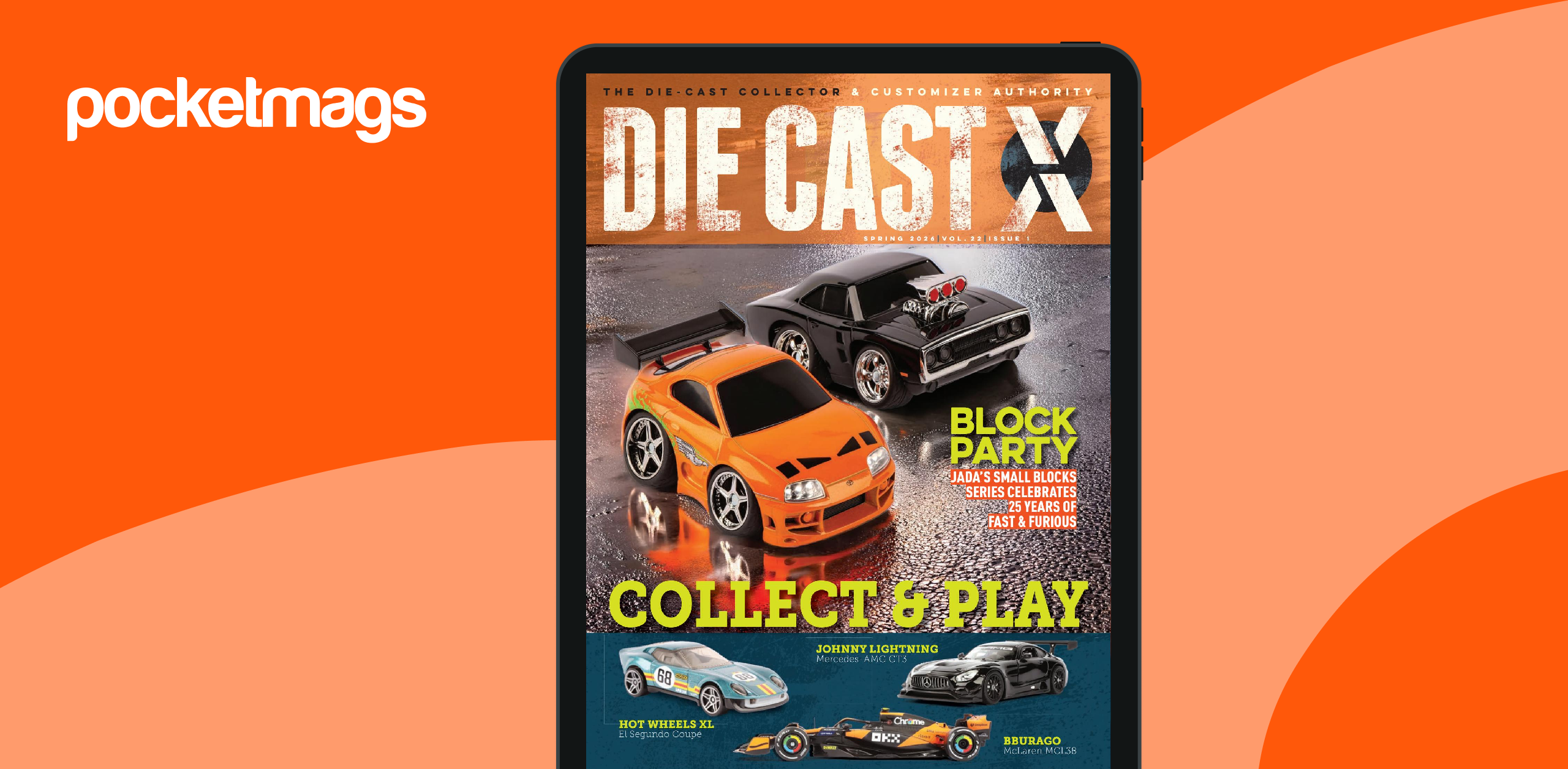 Die Cast X Magazine Subscriptions and Spring 2026 Issue
