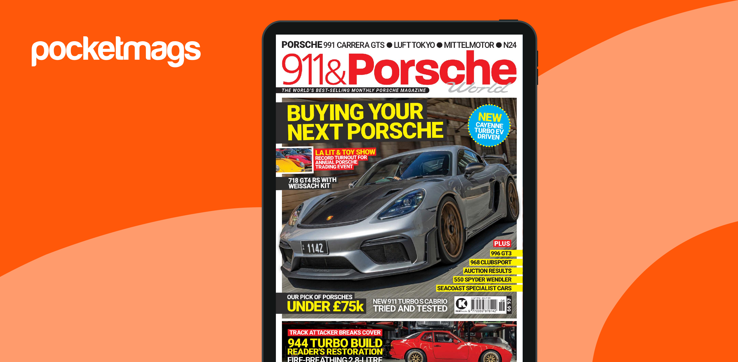 ① THE 911 & PORSCHE MAGAZINE No.1〜No.10 911 & Porsche World Magazine Subscriptions and June 2026 Issue