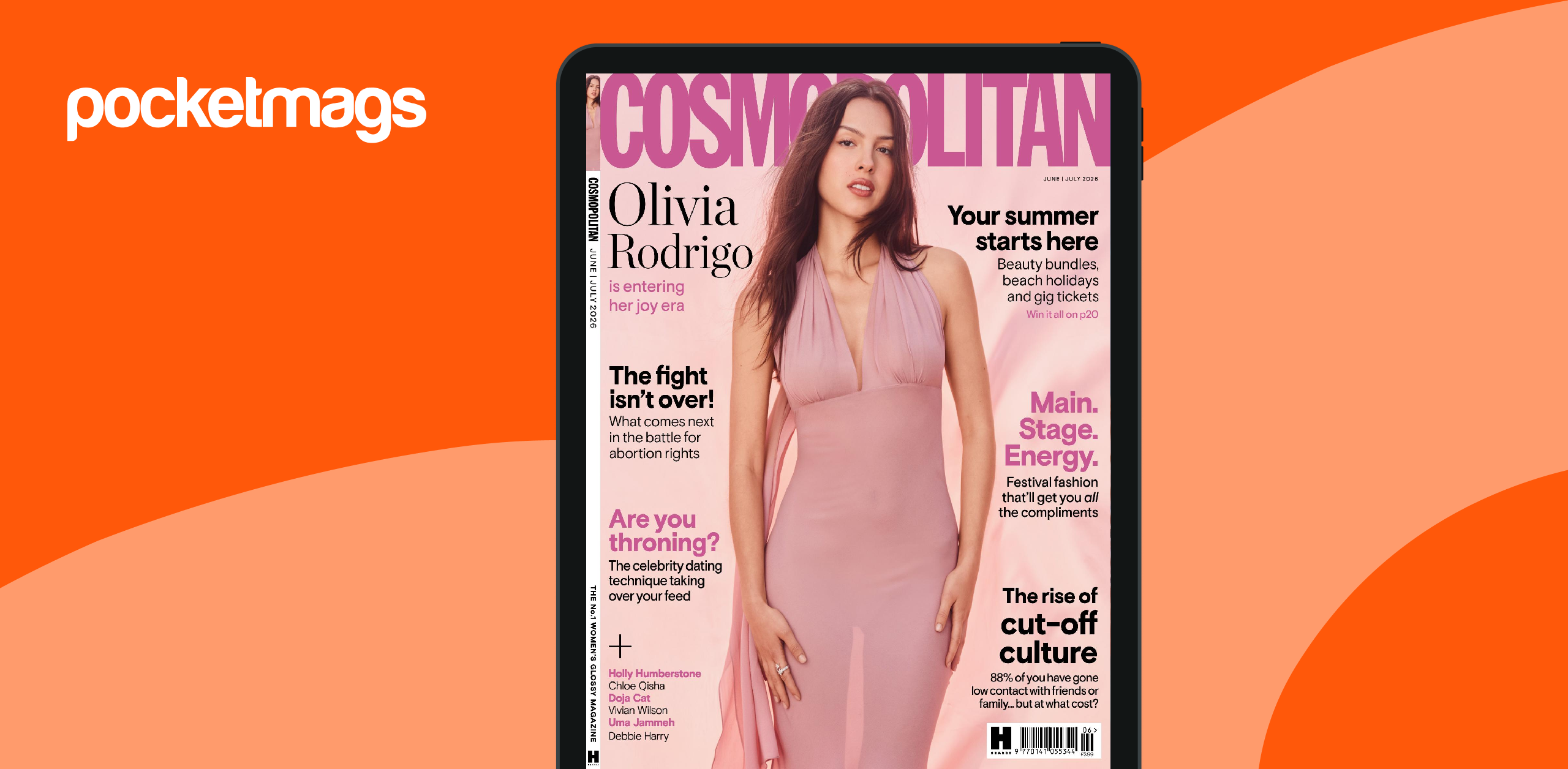 Cosmopolitan Magazine Subscriptions and June / July 2026 Issue