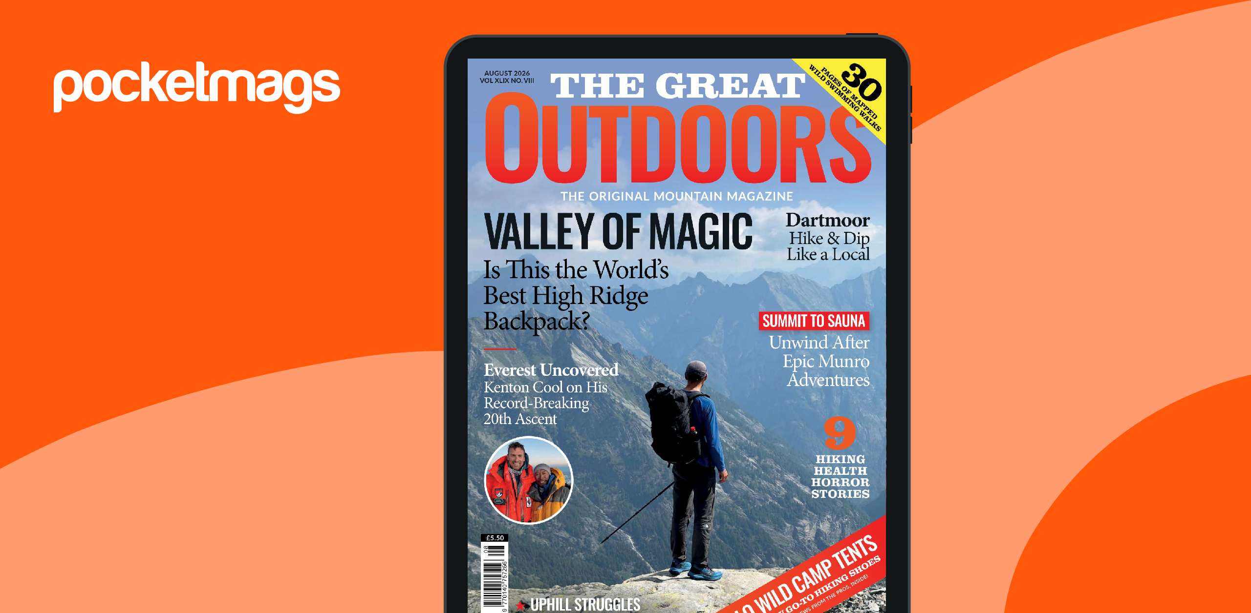 TGO - The Great Outdoors Magazine Subscriptions and August 2026 Issue