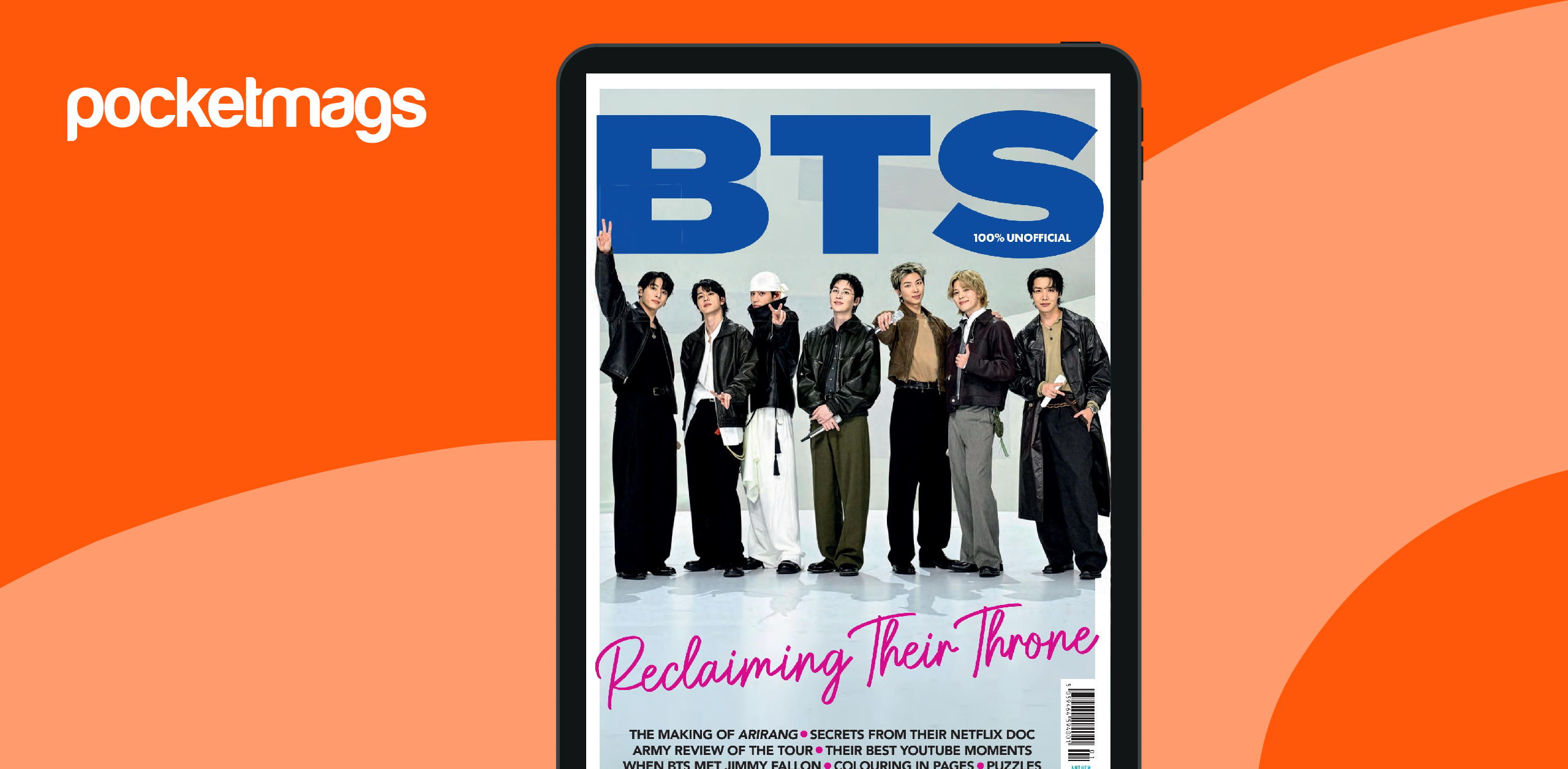 K-Pop Superstars Magazine Assinaturas e BTS: Reclaiming Their