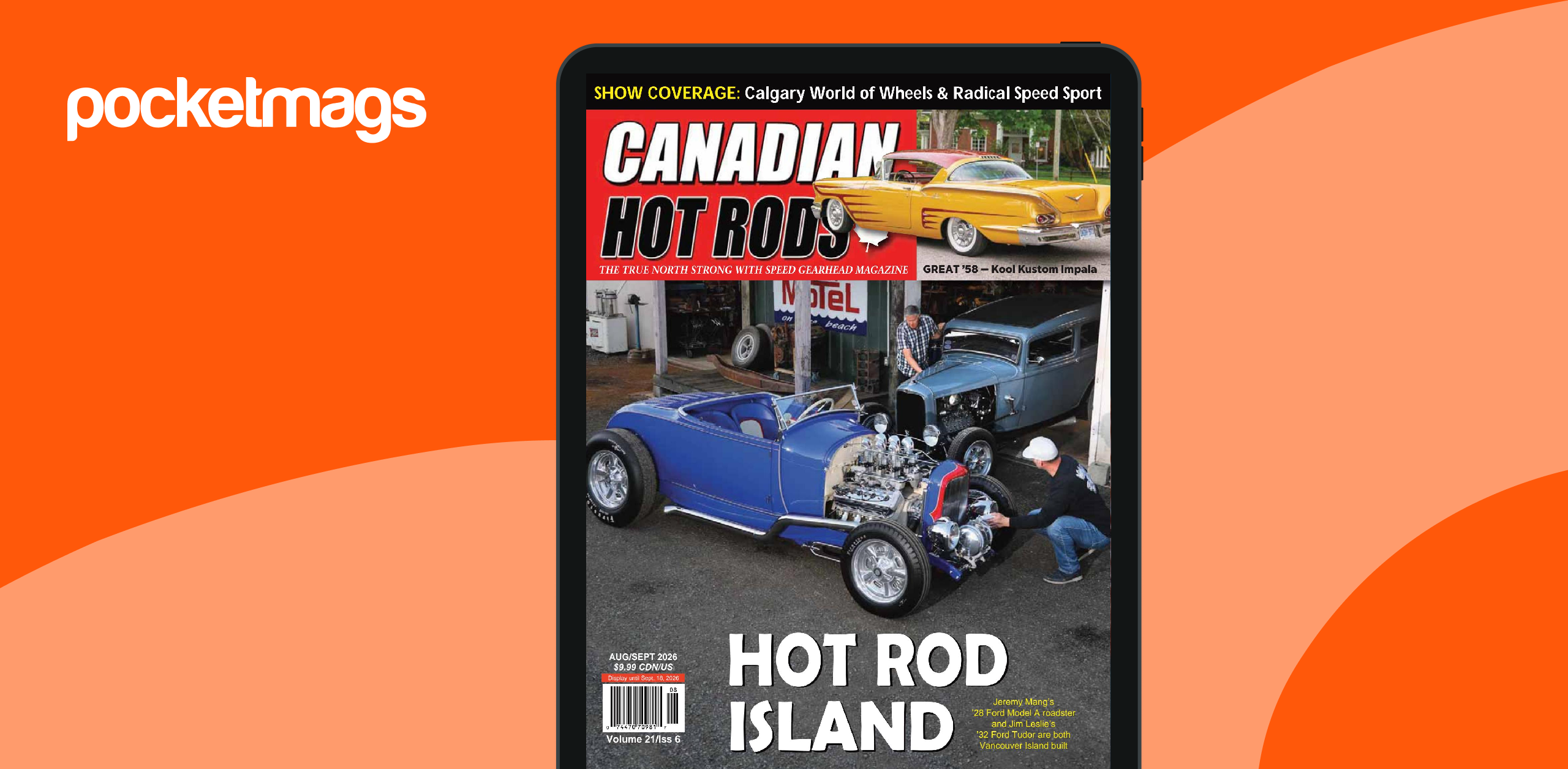Canadian Hot Rods Magazine Subscriptions and AUG/SEPT 2026 Issue