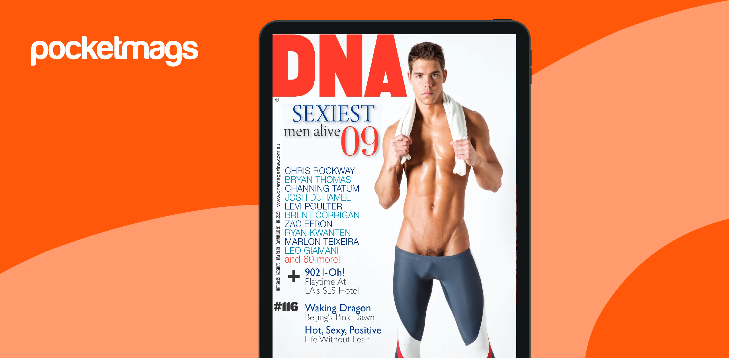 DNA Magazine - DNA #116 Sexiest Man Alive 2009 Back Issue