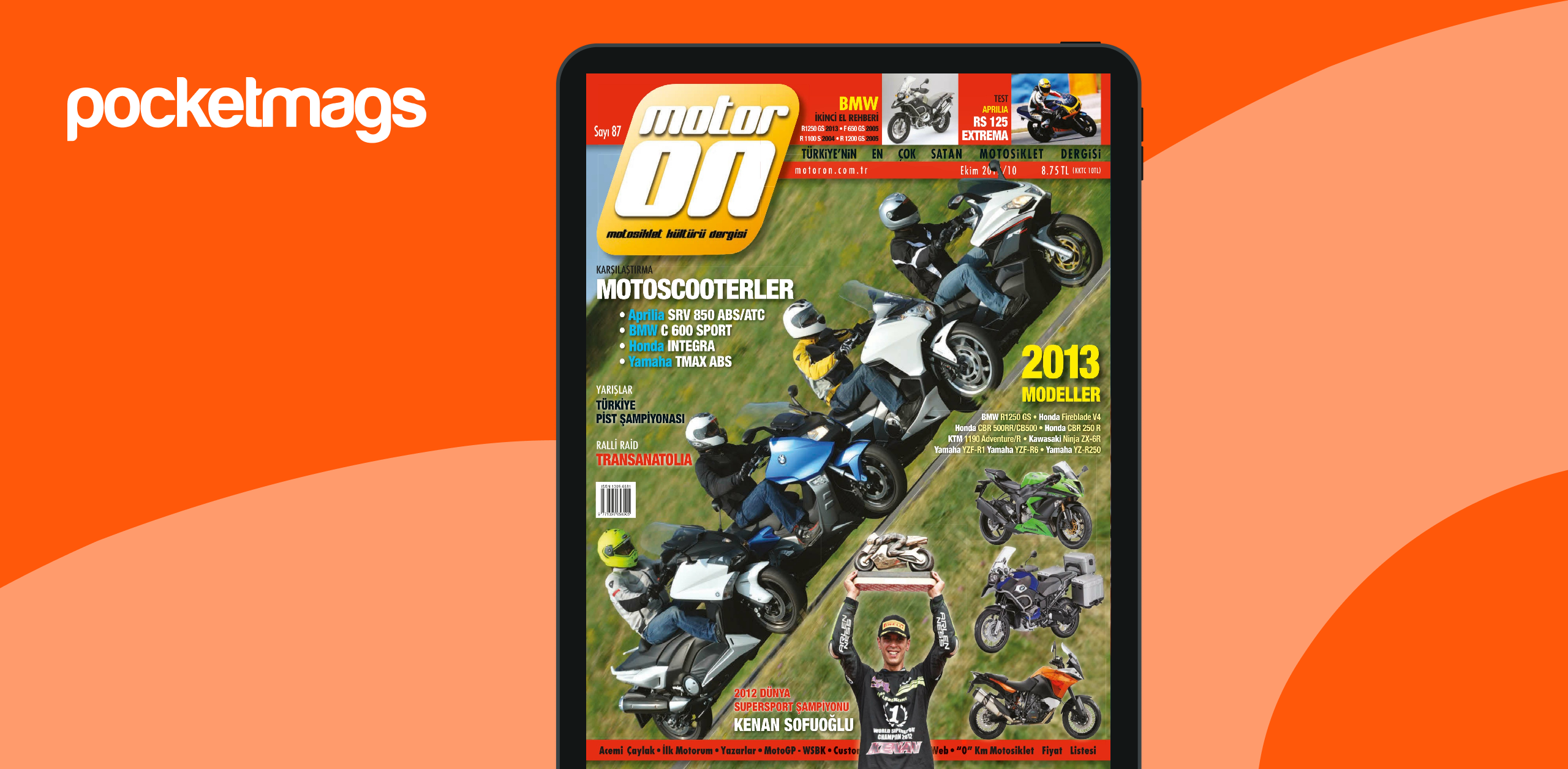 Motoron Magazine - Ekim 2012 Back Issue