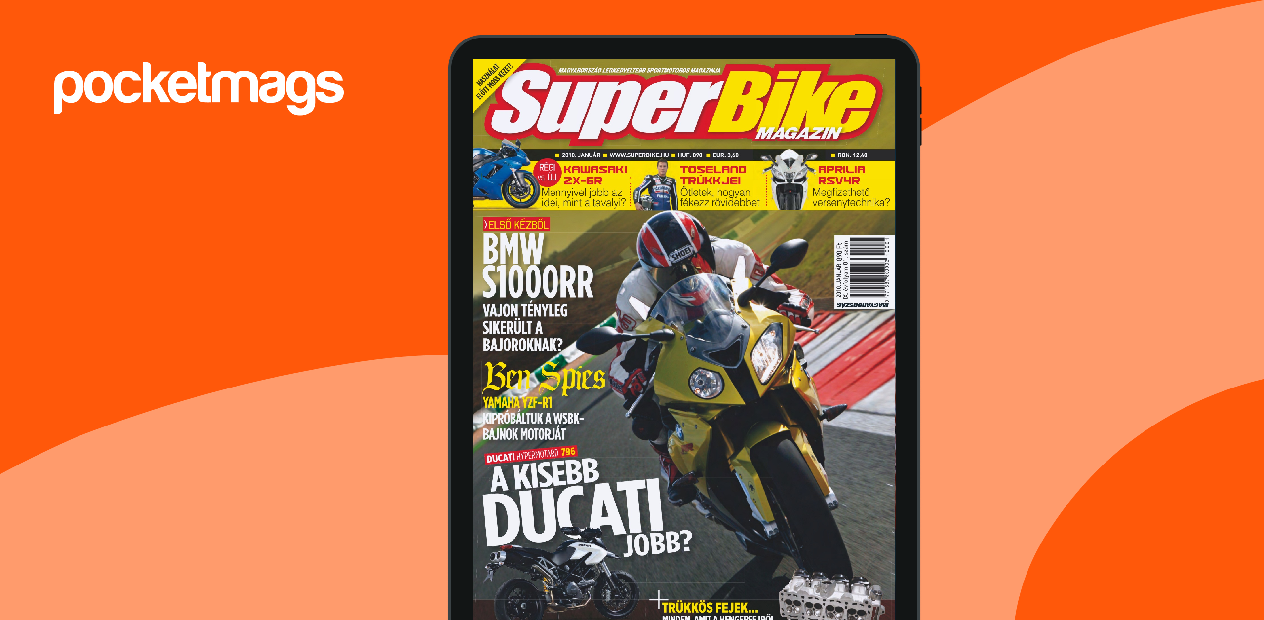 SuperBike Hungary Magazine - January 2010 Back Issue