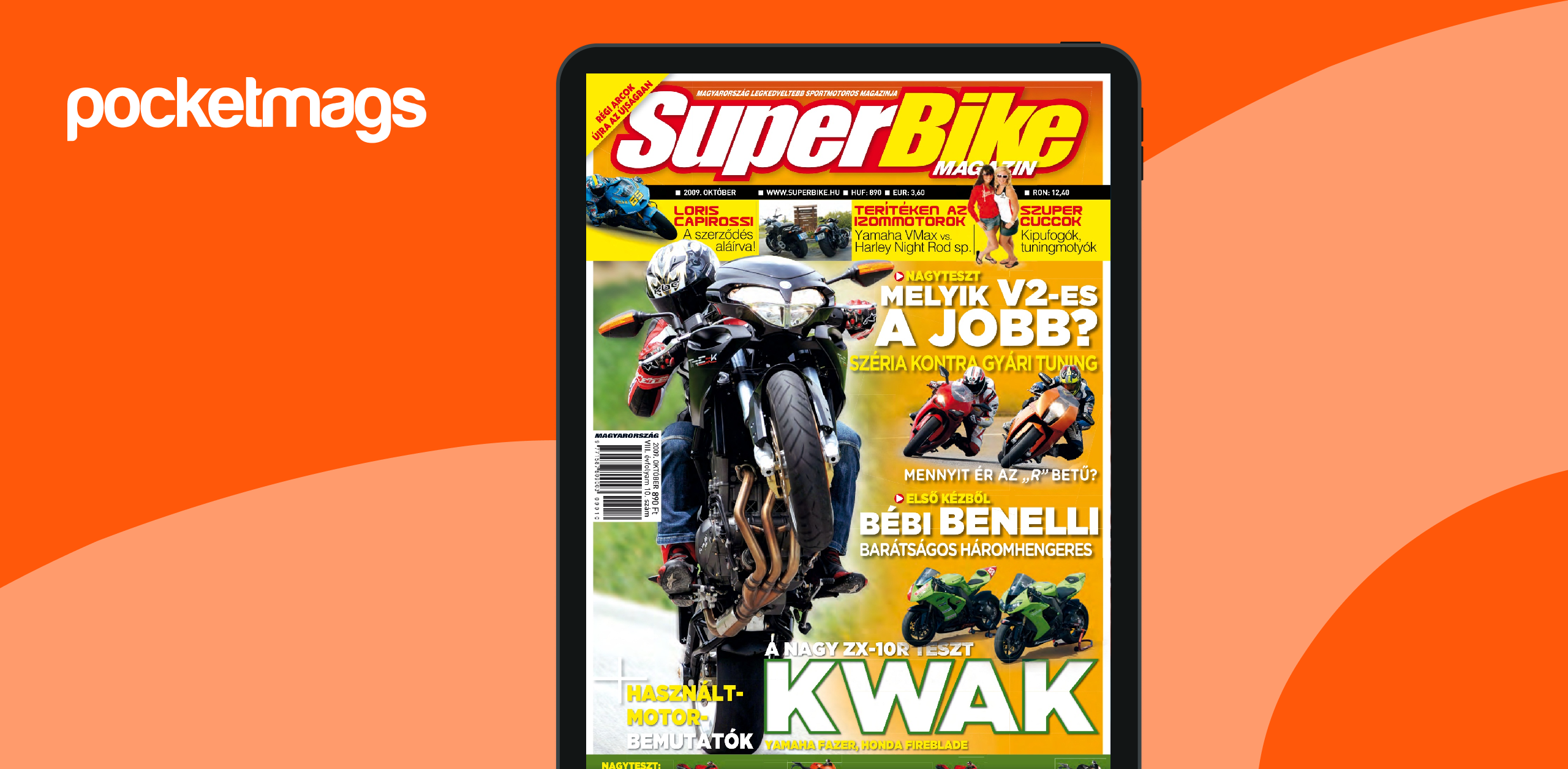 SuperBike Hungary Magazine - October 2009 Back Issue