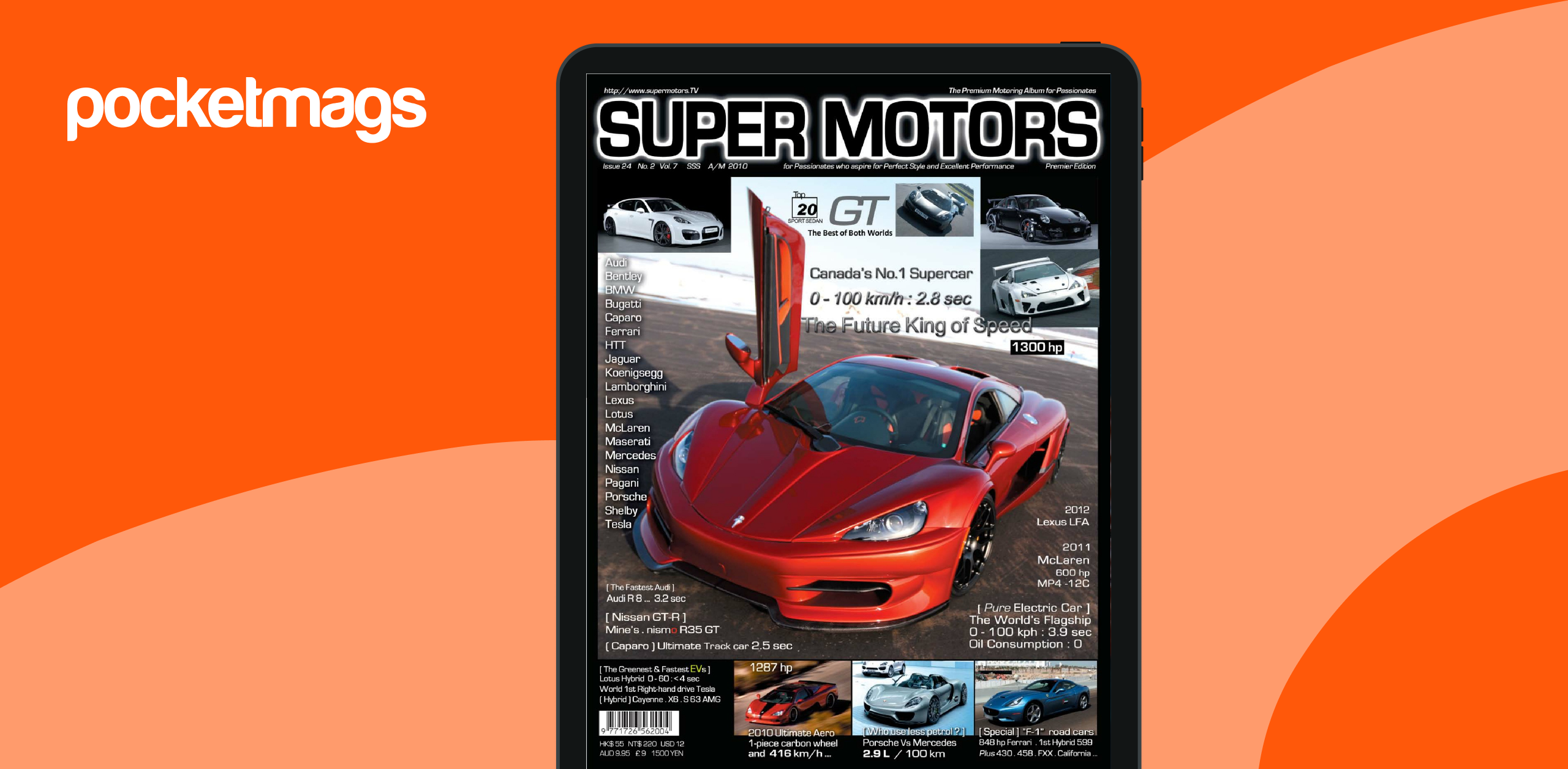 SUPER MOTORS Magazine - Issue 24 Back Issue