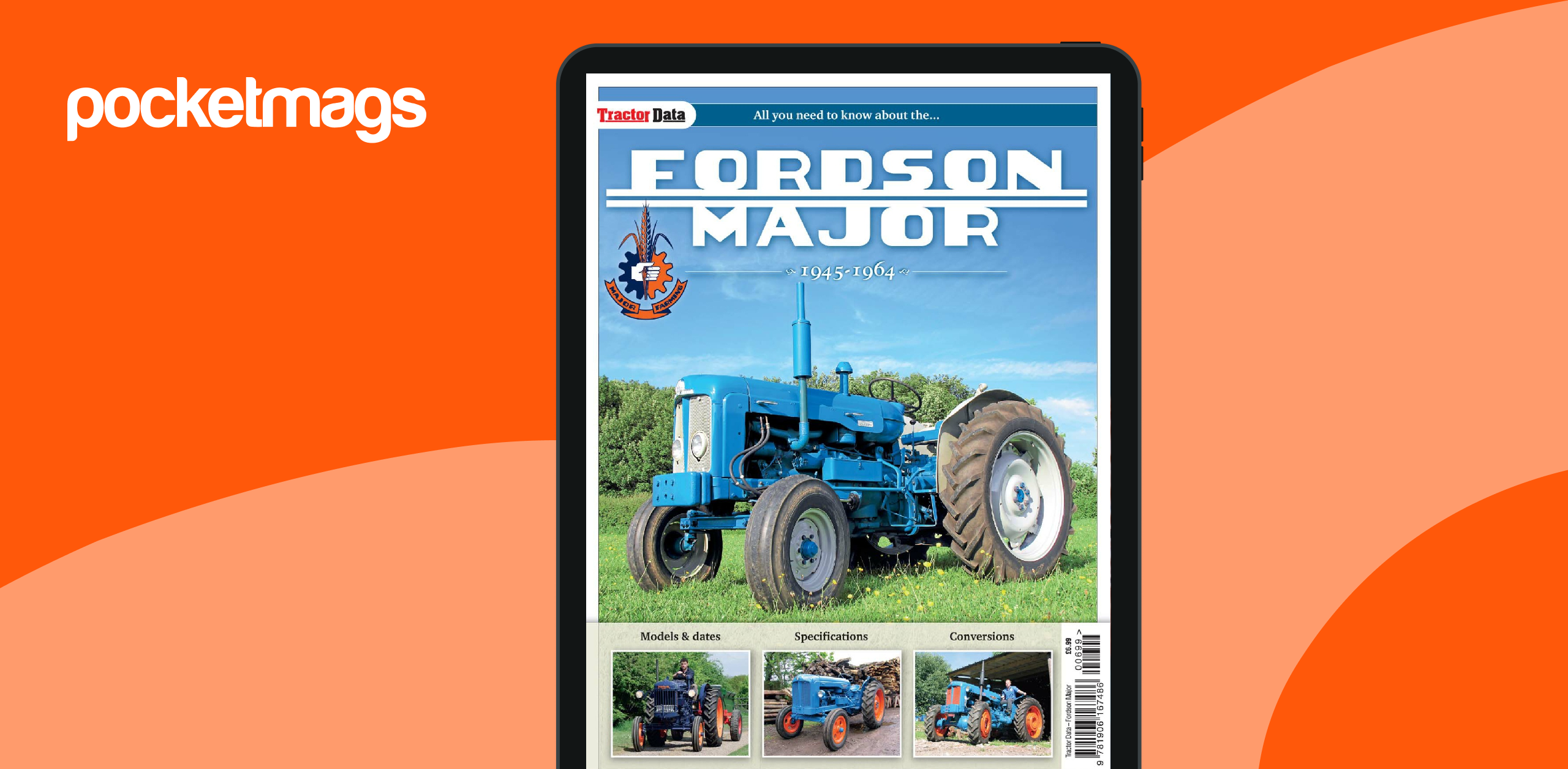 Mortons Books - Tractor Data: Fordson Major Back Issue
