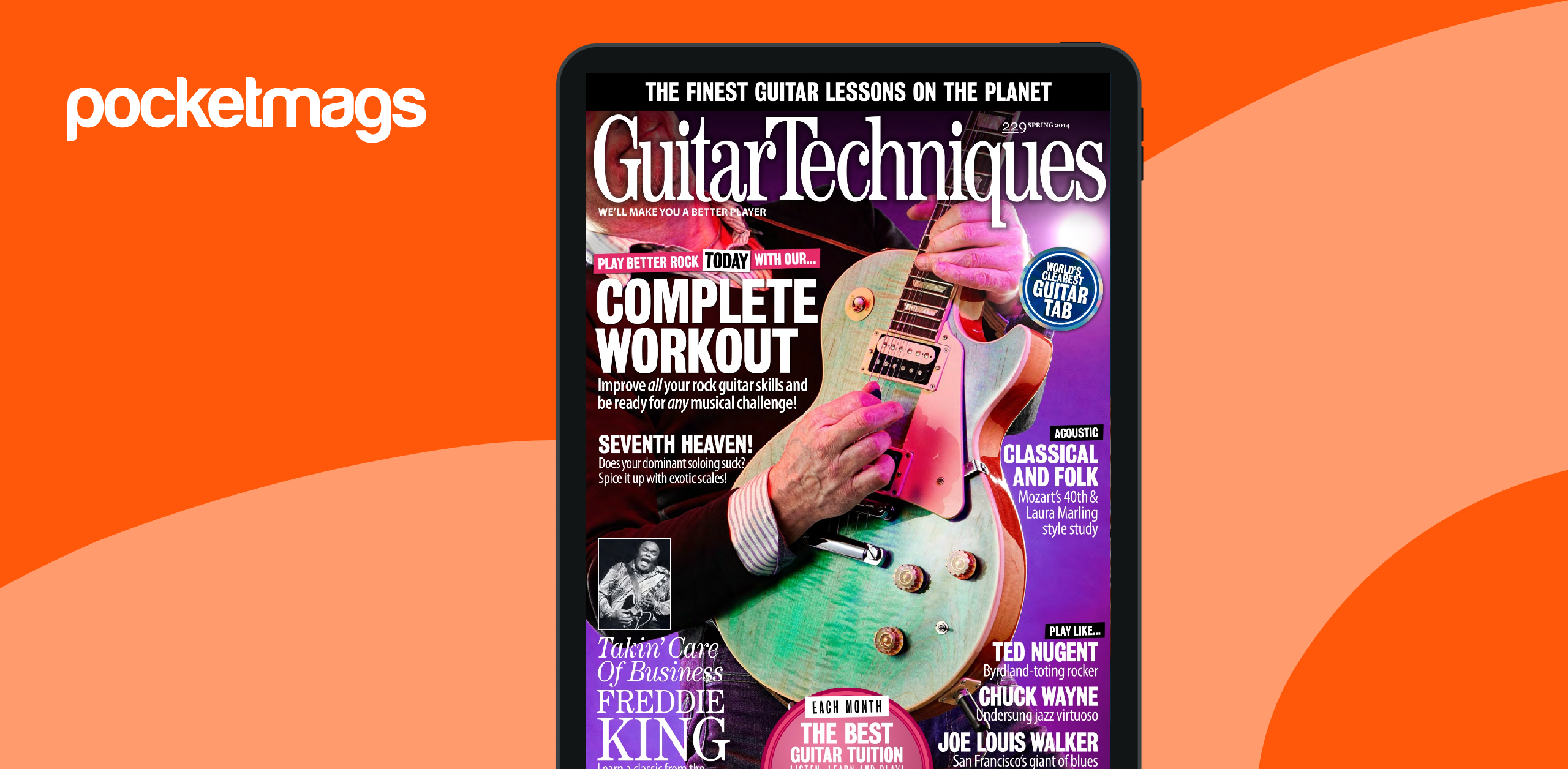 Guitar Techniques Magazine - Spring 2014 Back Issue