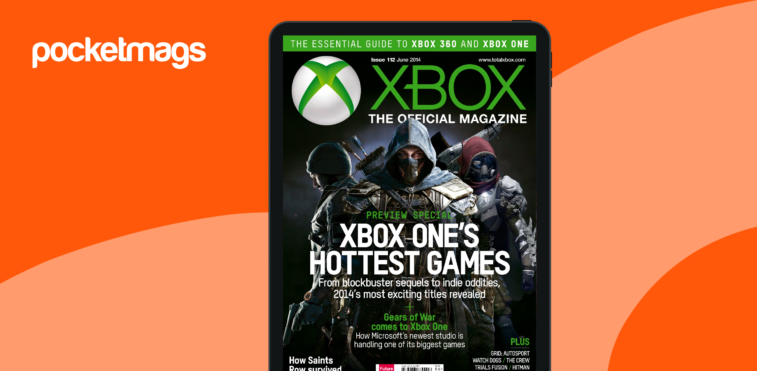 Official Xbox Magazine (UK Edition) - June 2014 Back Issue, image size:2560x1256