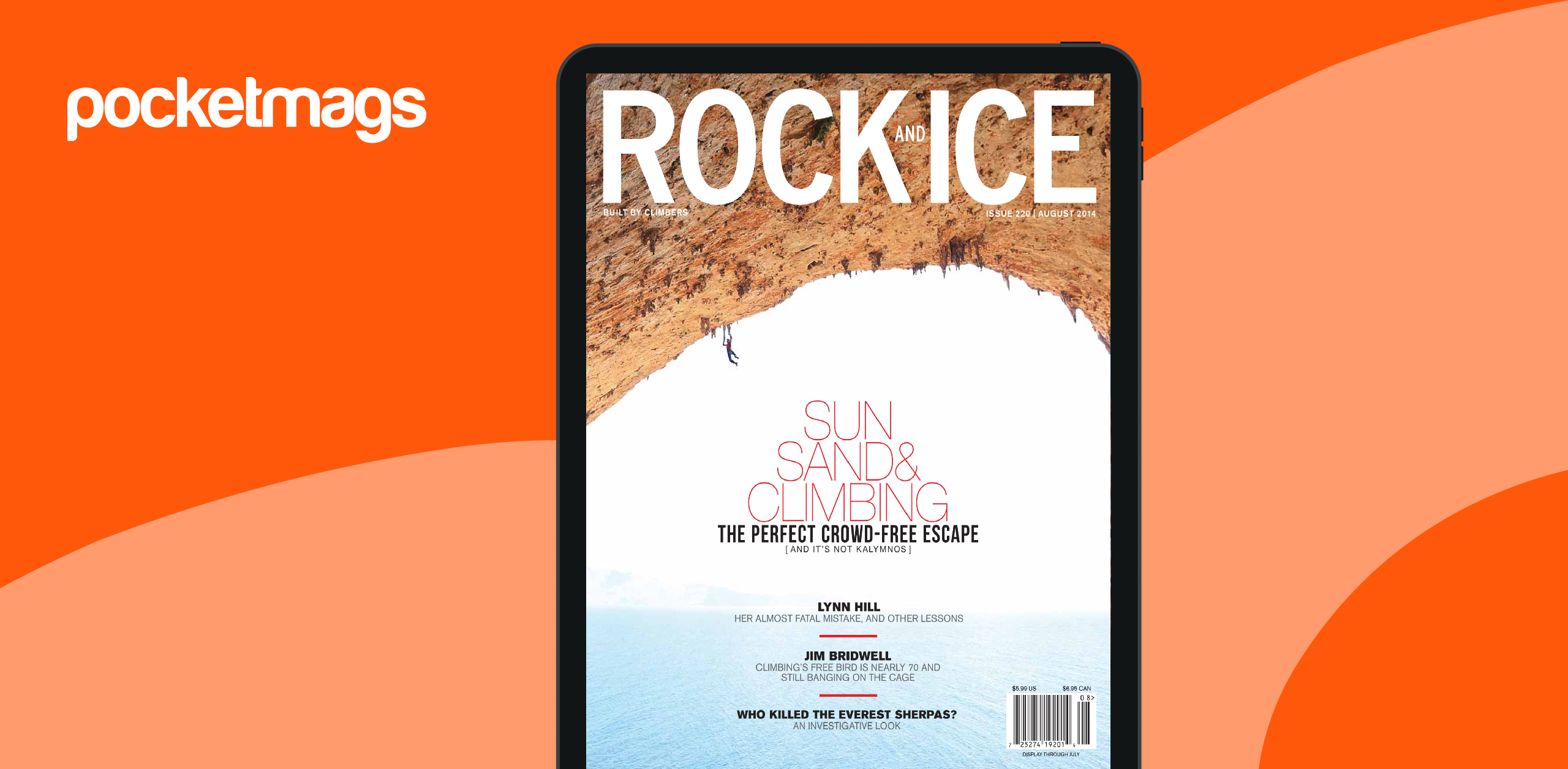 Rock and Ice Magazine - Aug-14 Back Issue