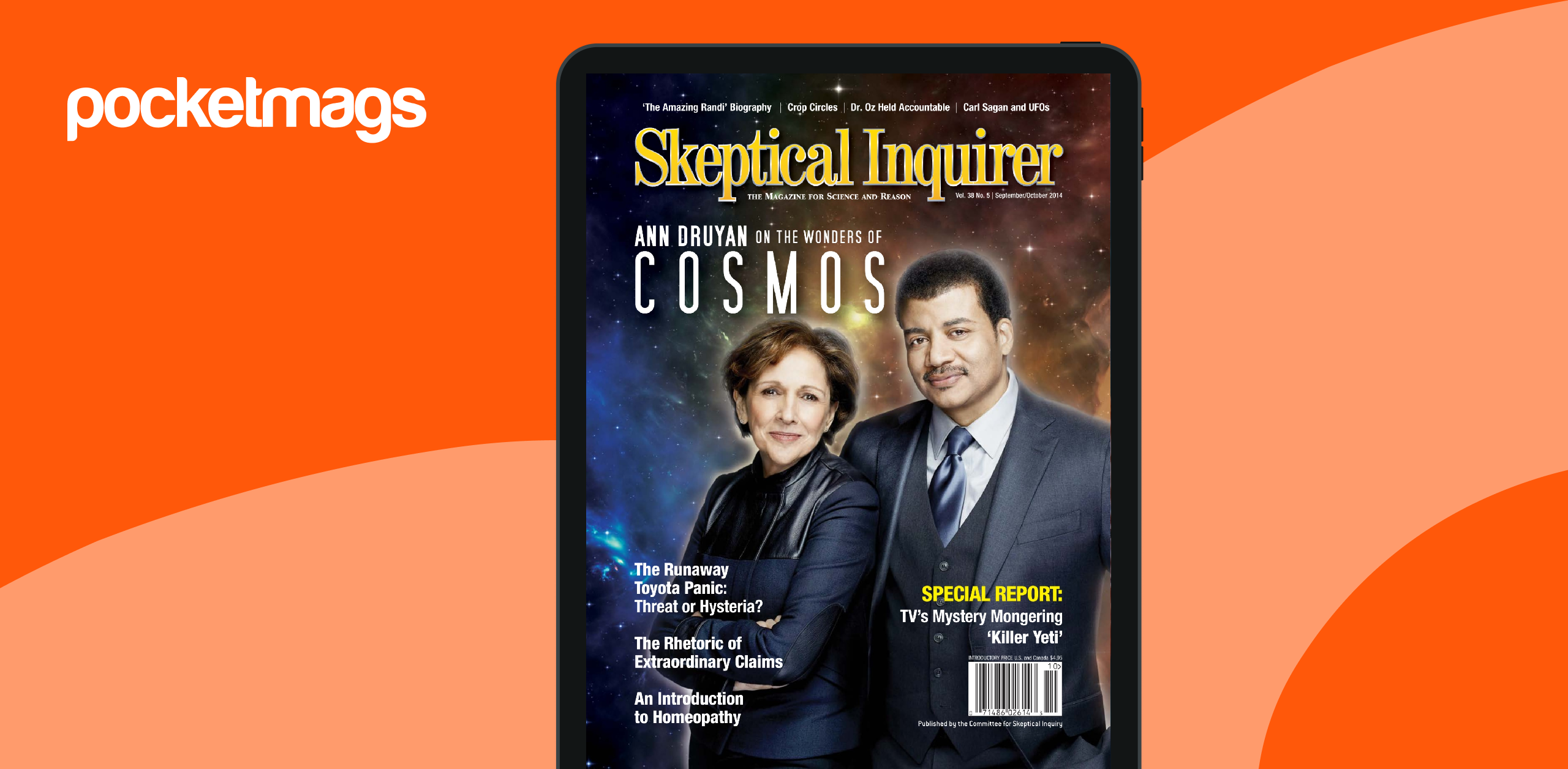 Skeptical Inquirer Magazine Sept/Oct 2014 Back Issue