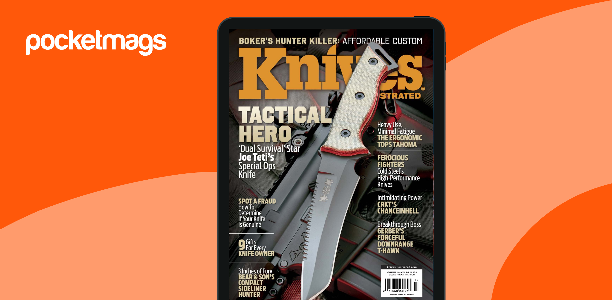 Knives Illustrated Magazine - November 2014 Back Issue