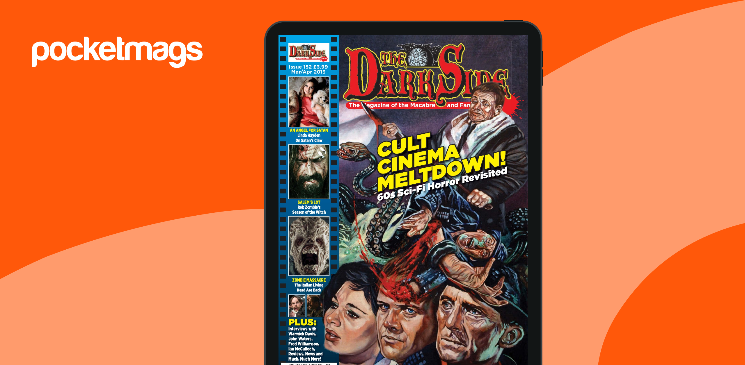The Darkside Magazine - Issue 152: Cult Cinema Meltdown Back Issue