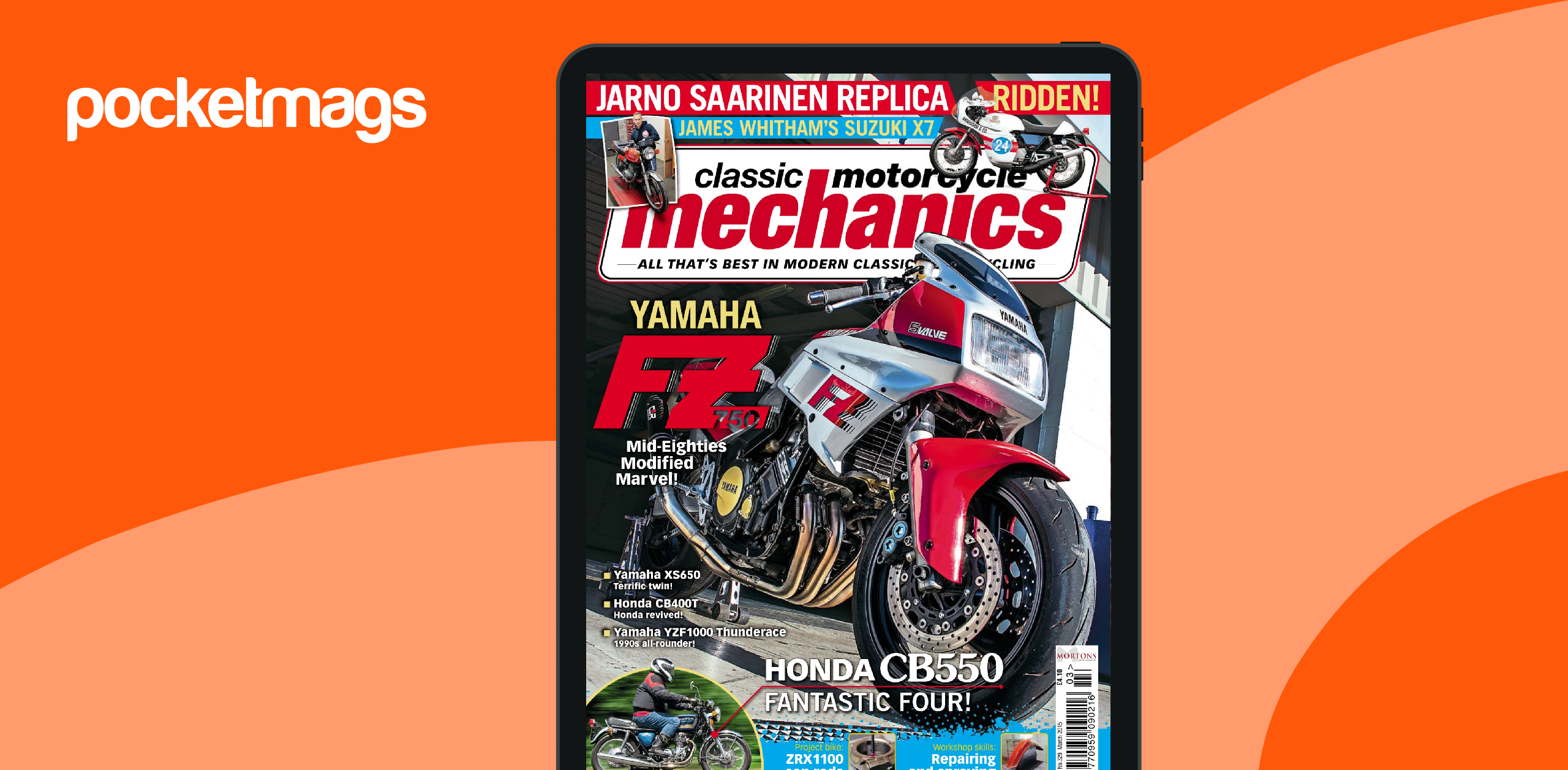 Classic Motorcycle Mechanics Magazine - March 2015 Back Issue