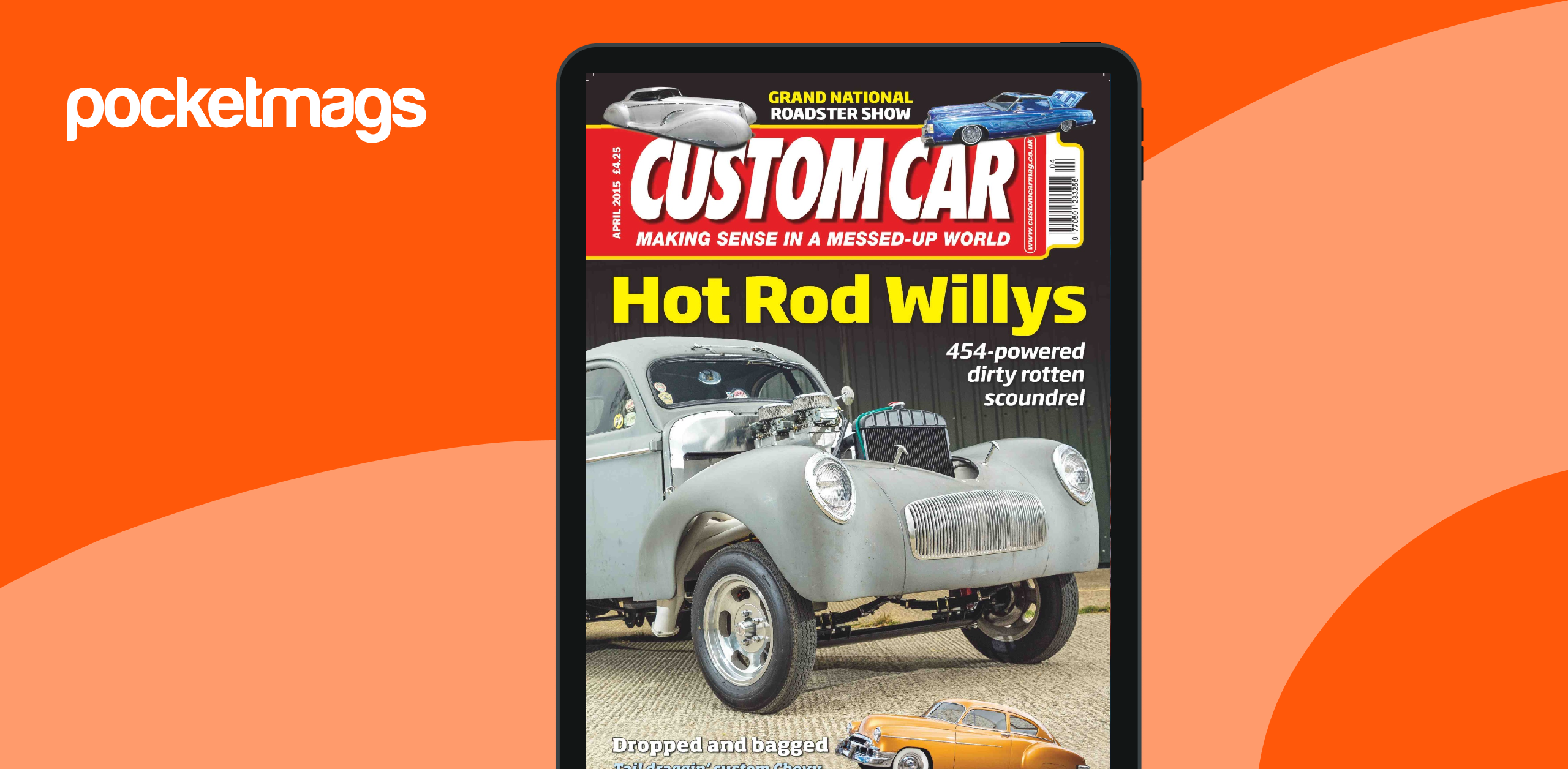 Custom Car Magazine - No.542 Hot Rod Willys Back Issue
