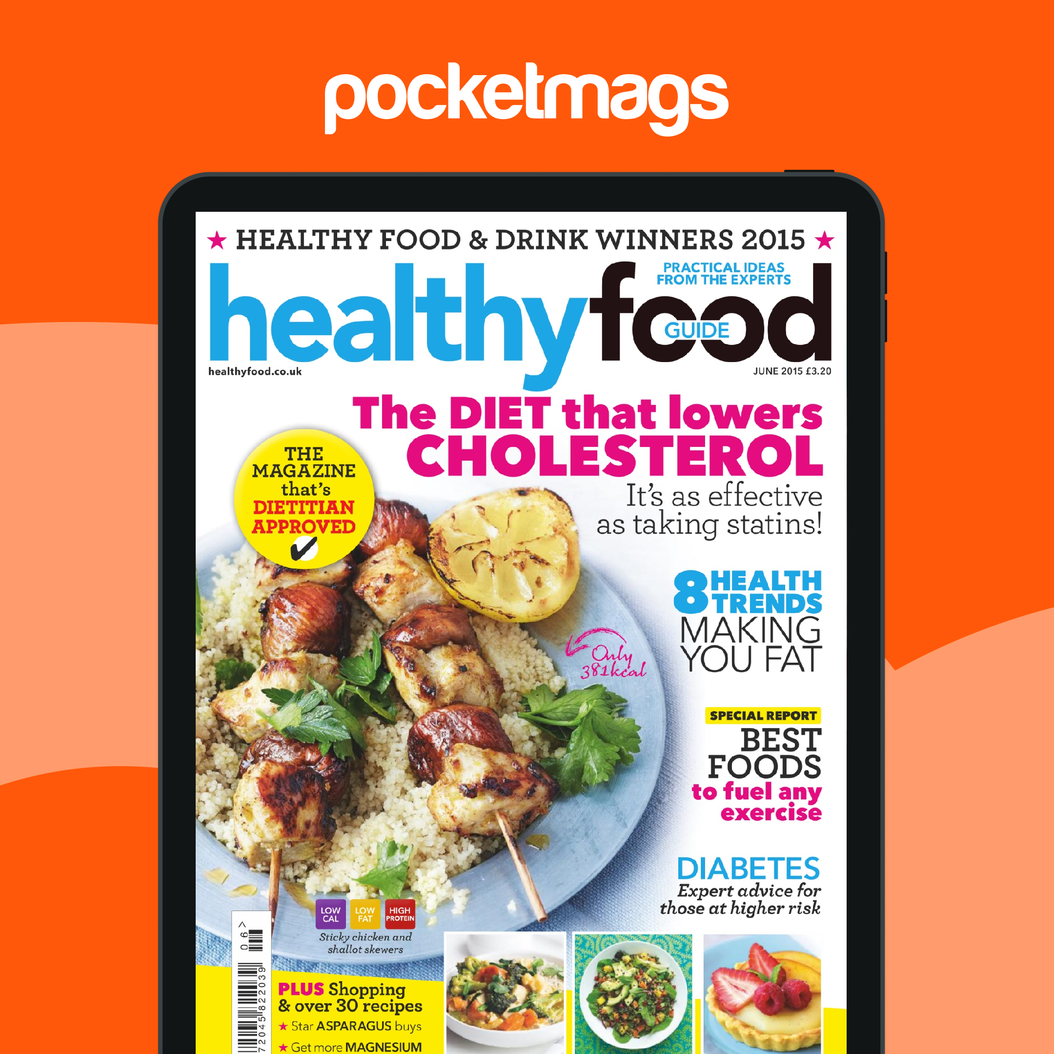 Healthy Food Guide Magazine - June 2015 Retour à l'édition précédente