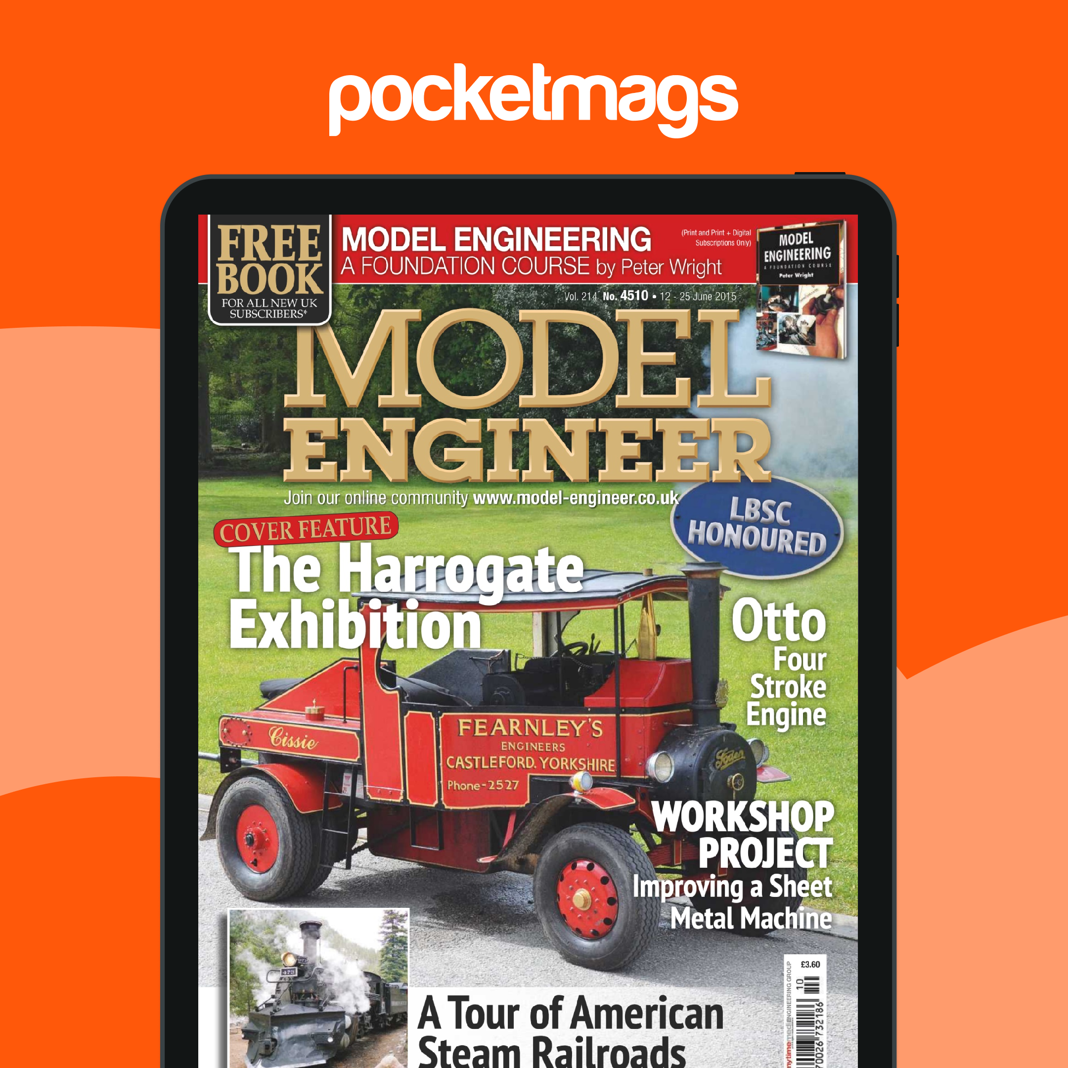 Model Engineer Magazine - No. 214 Vol.4510 Back Issue
