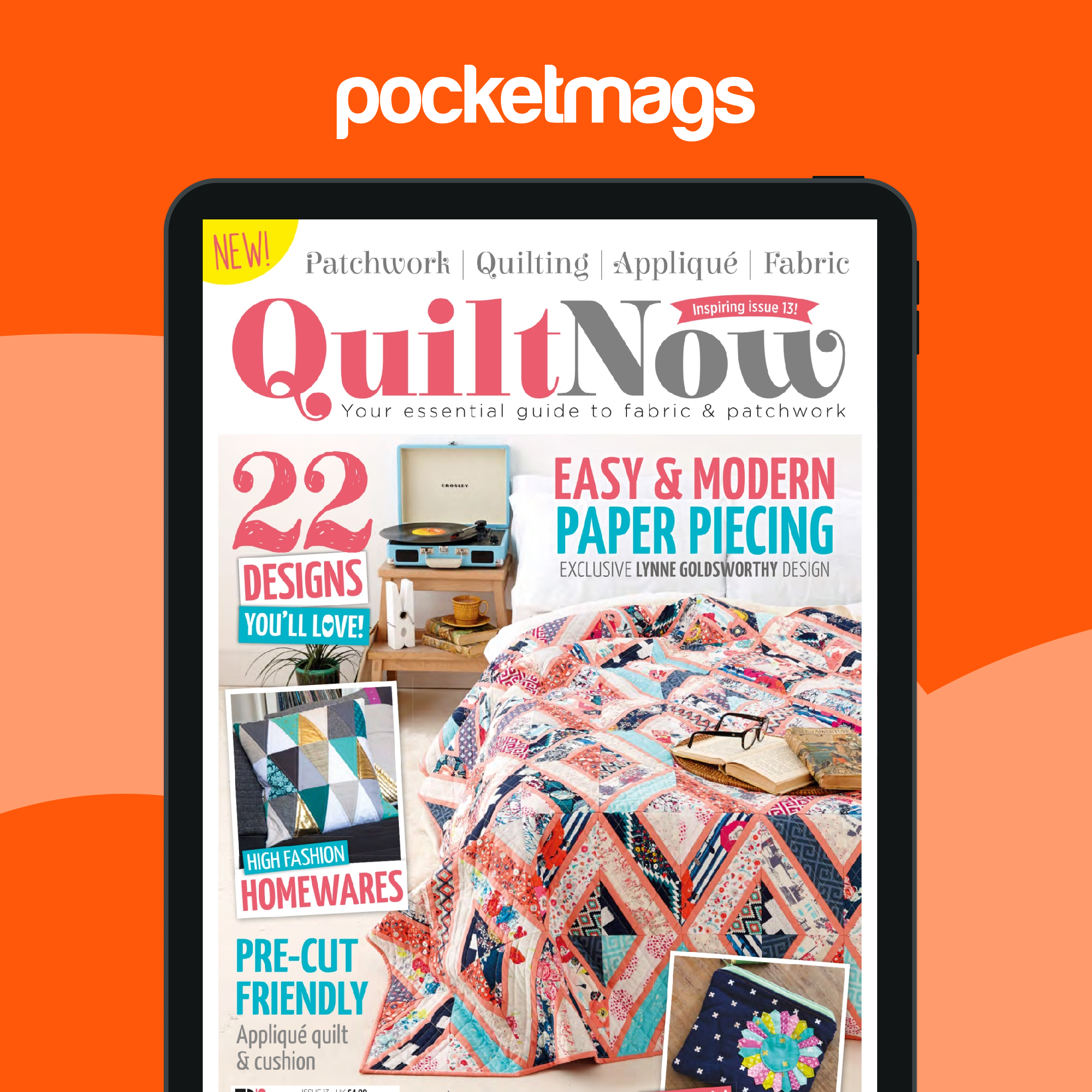 Quilt Now Magazine - 13 Back Issue