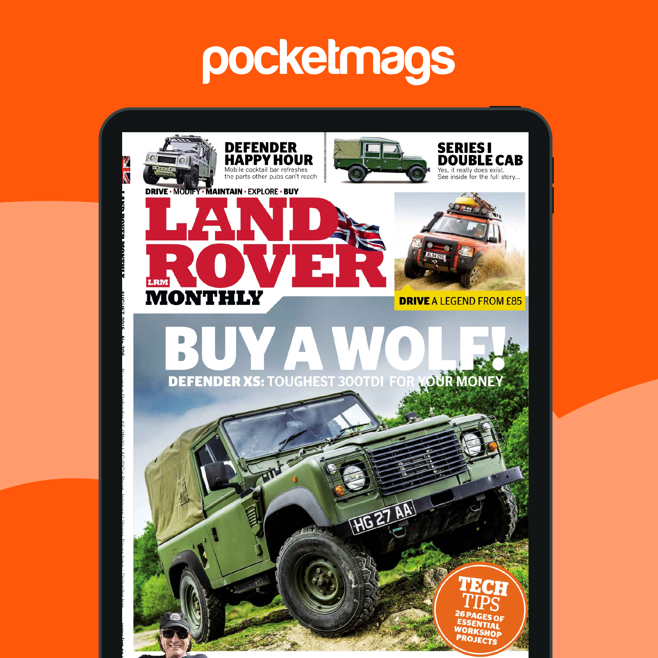 Range Rover Register Magazine Land Rover Monthly Magazine - August 2015 Back Issue
