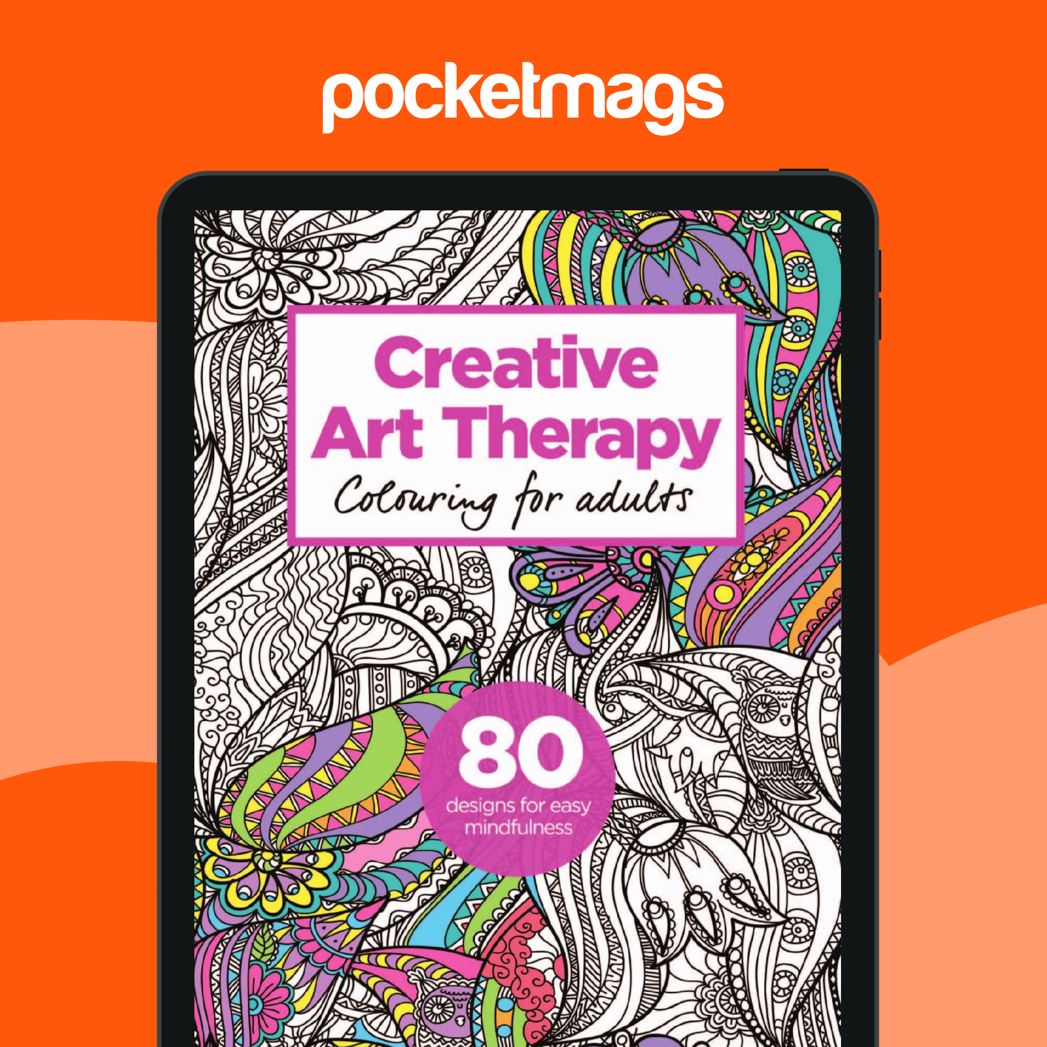 Crafts Beautiful Magazine - Creative Art Therapy Back Issue