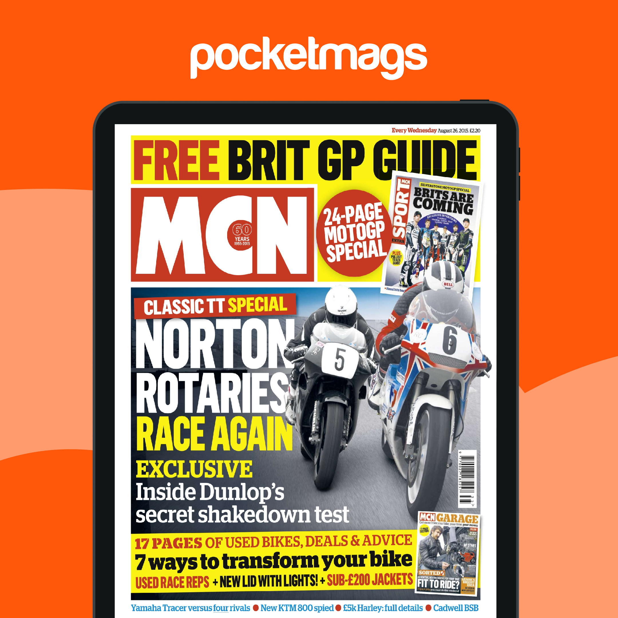 MCN Magazine - 25th August 2015 Back Issue