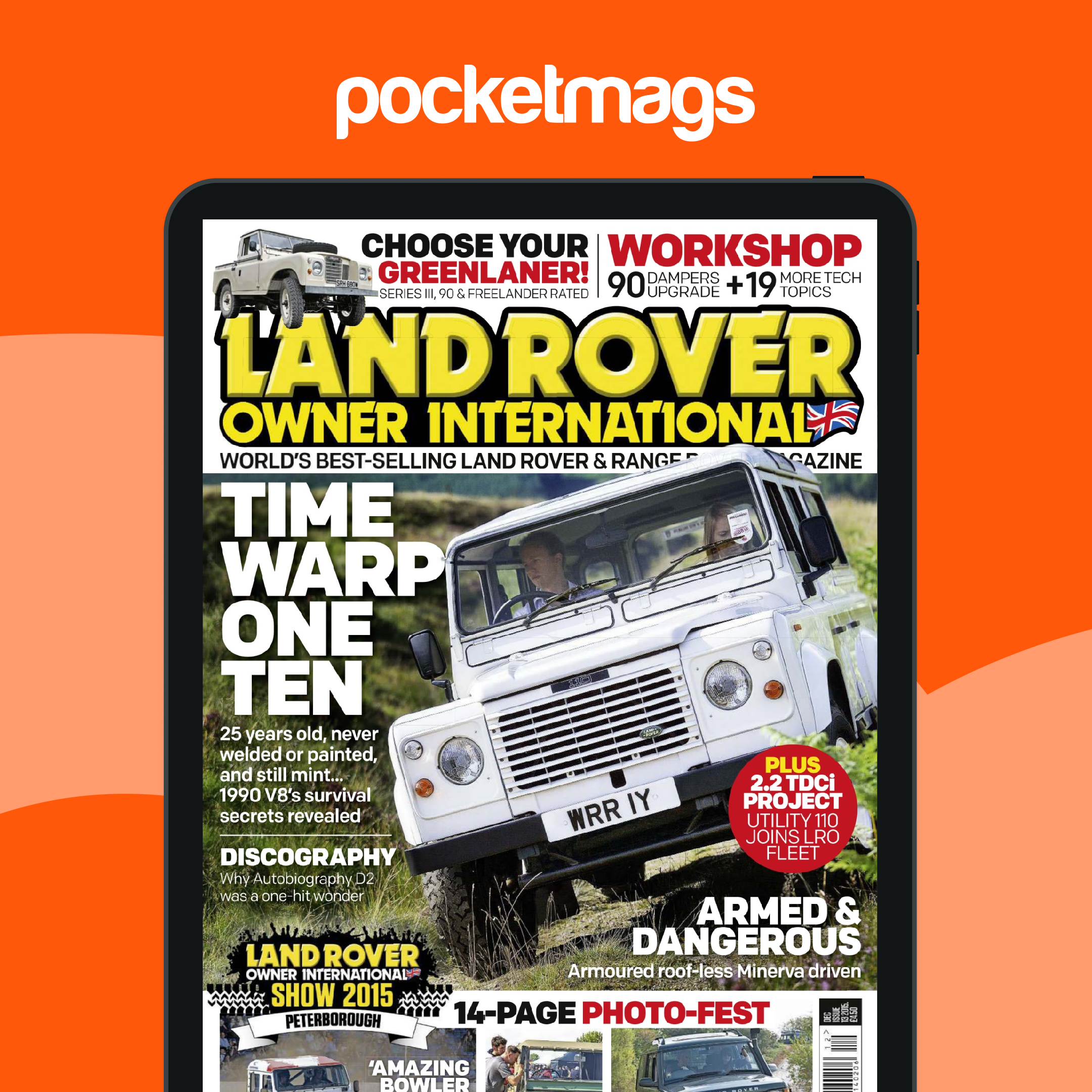 Range Rover Register Magazine Land Rover Owner Magazine - December 2015 Edición anterior