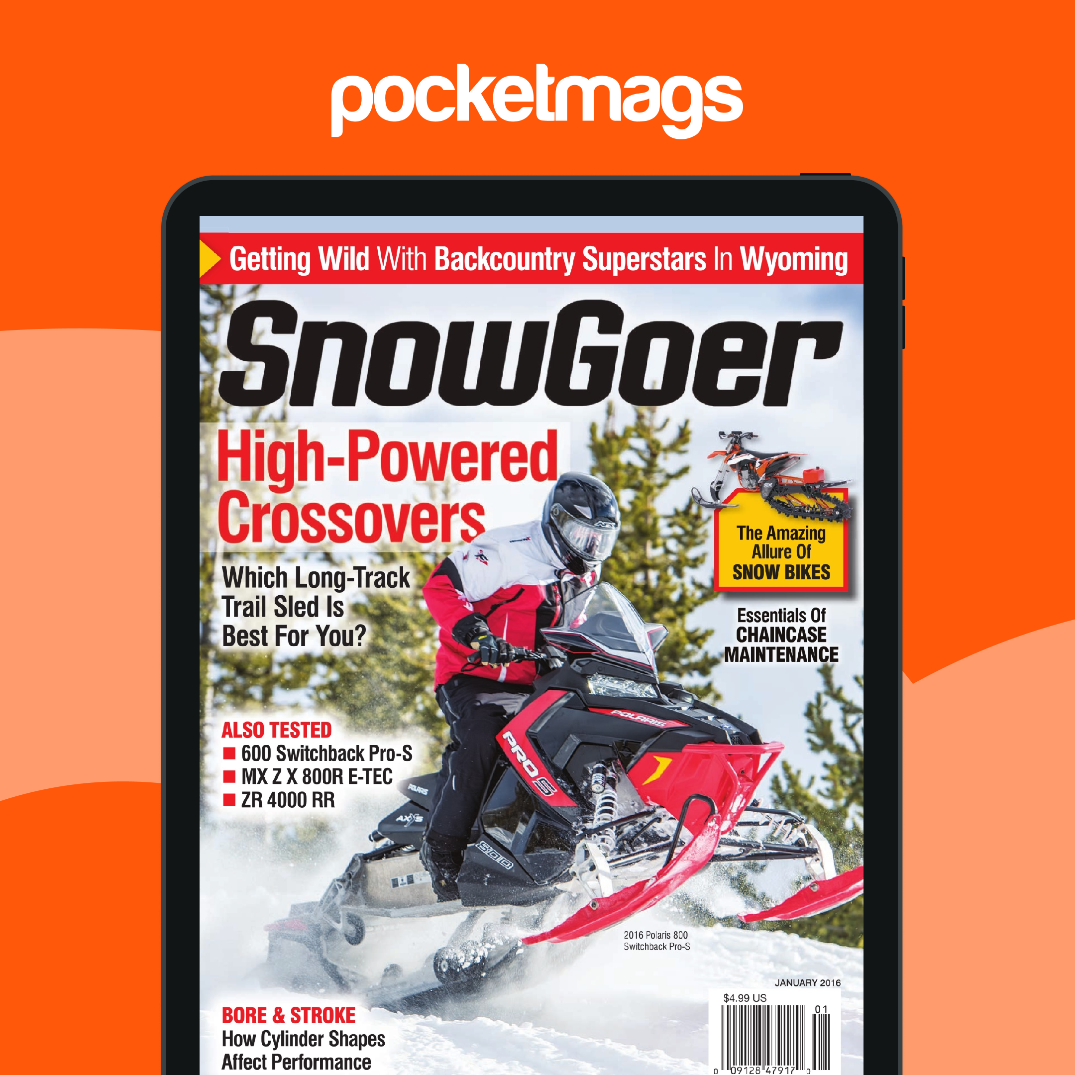 SnowGoer Magazine - January 2016 Back Issue