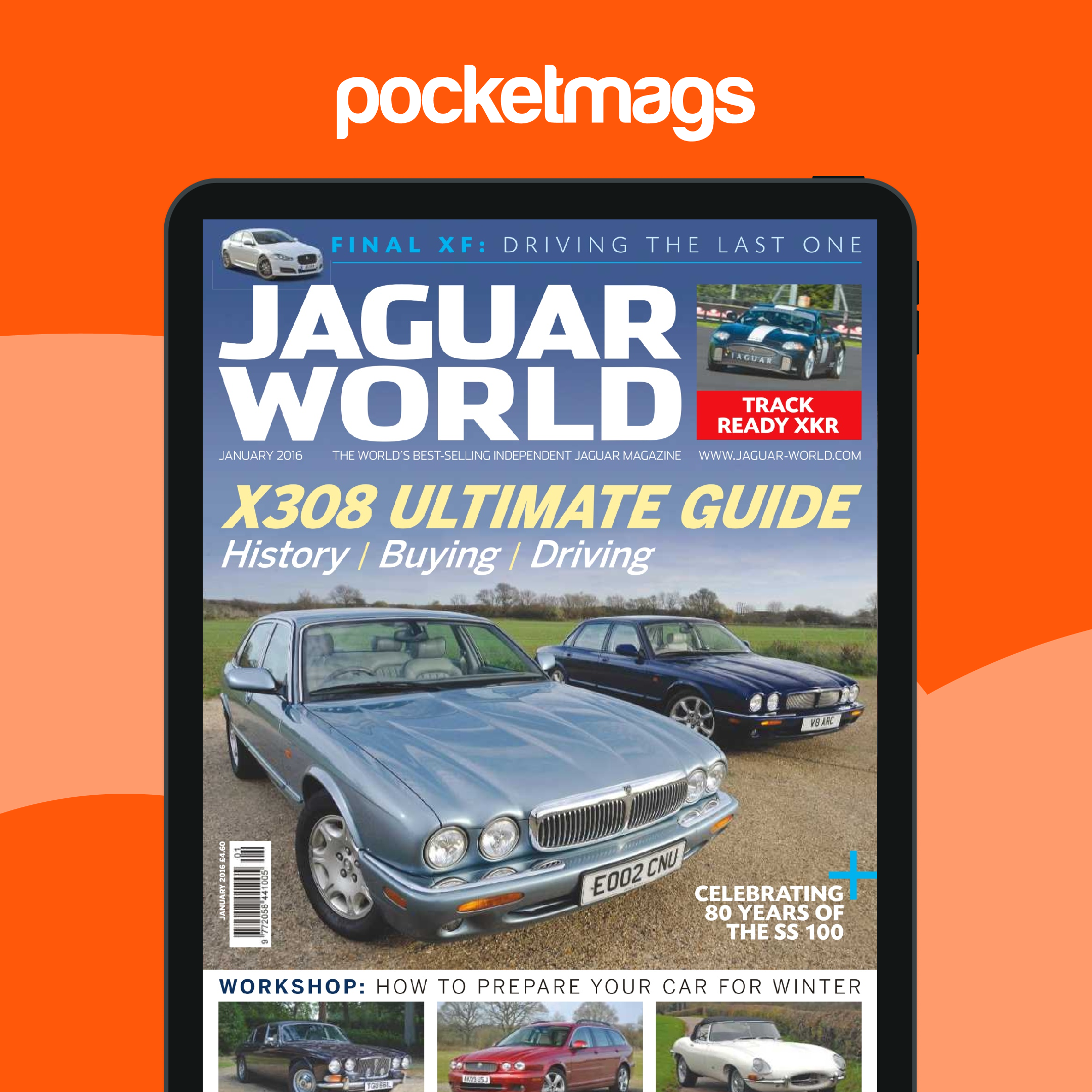 Jaguar World Magazine - No. 166 X308 Ultimate Guide Back Issue