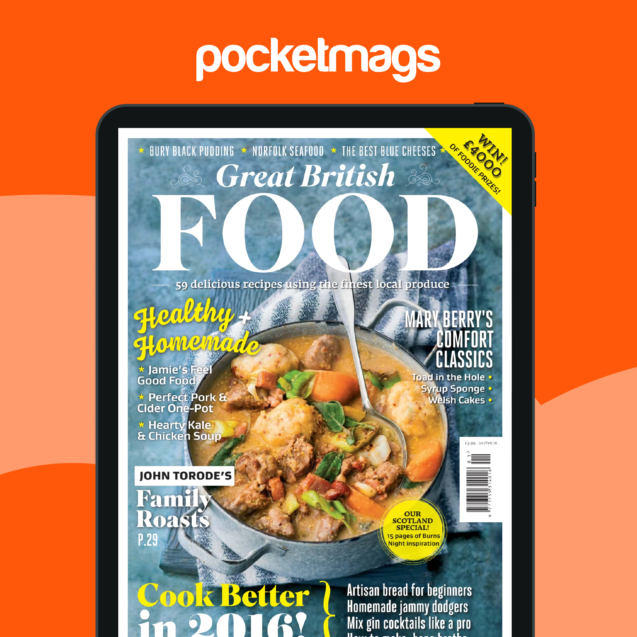 Great British Food Magazine Jan-16 Back Issue