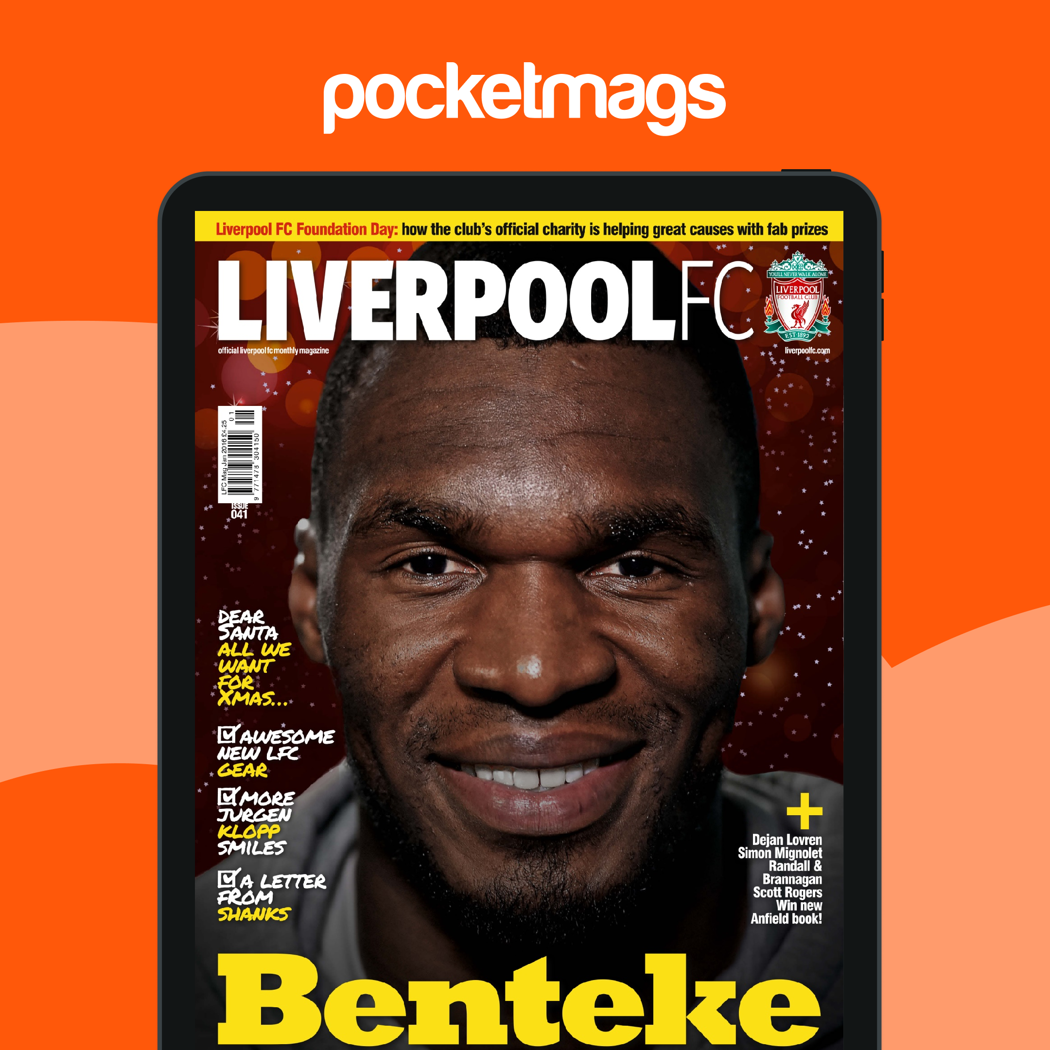 Liverpool One Magazine Liverpool FC Magazine - Jan-16 Edição anterior