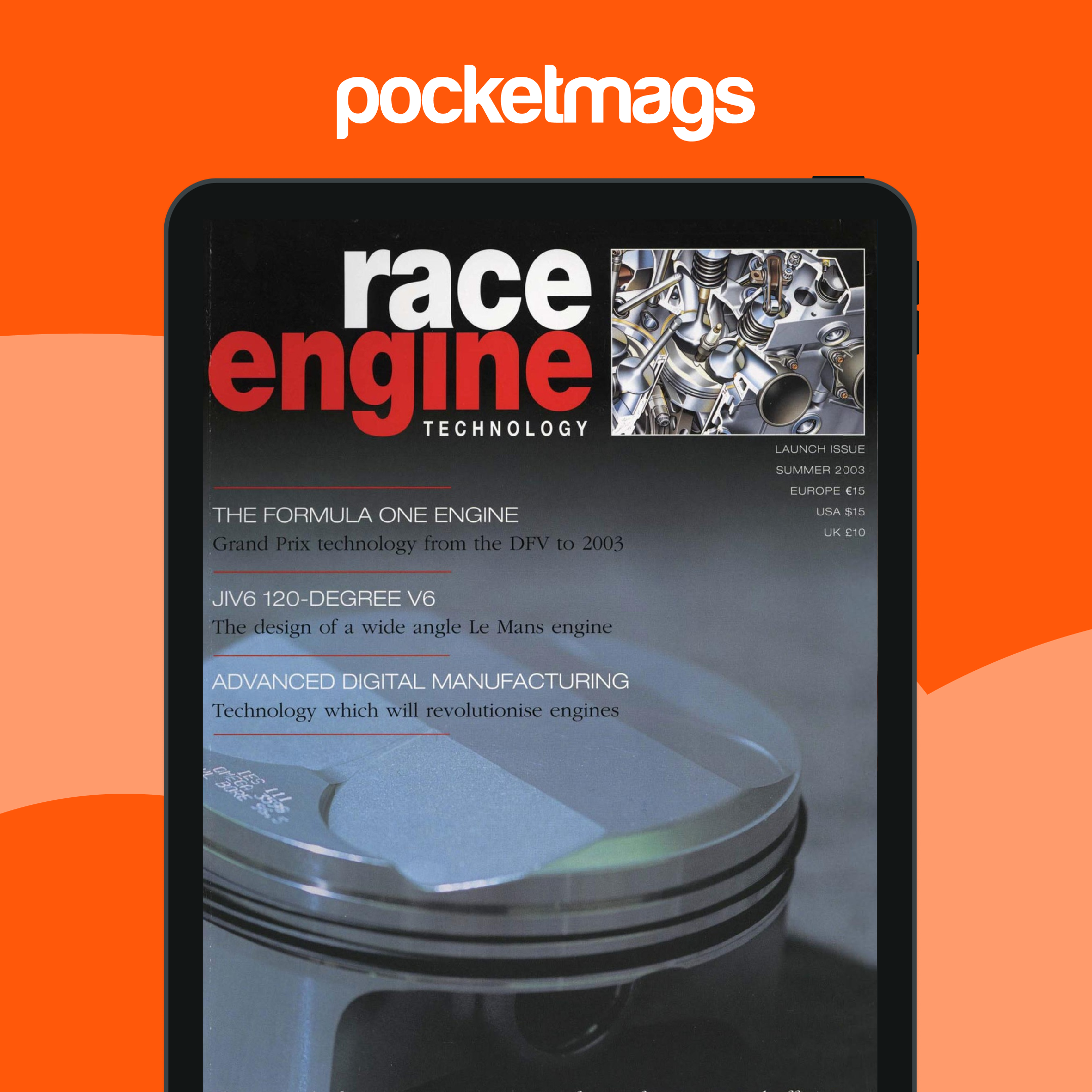 Race Engine Technology Magazine - 01 Summer 2003 Edición anterior