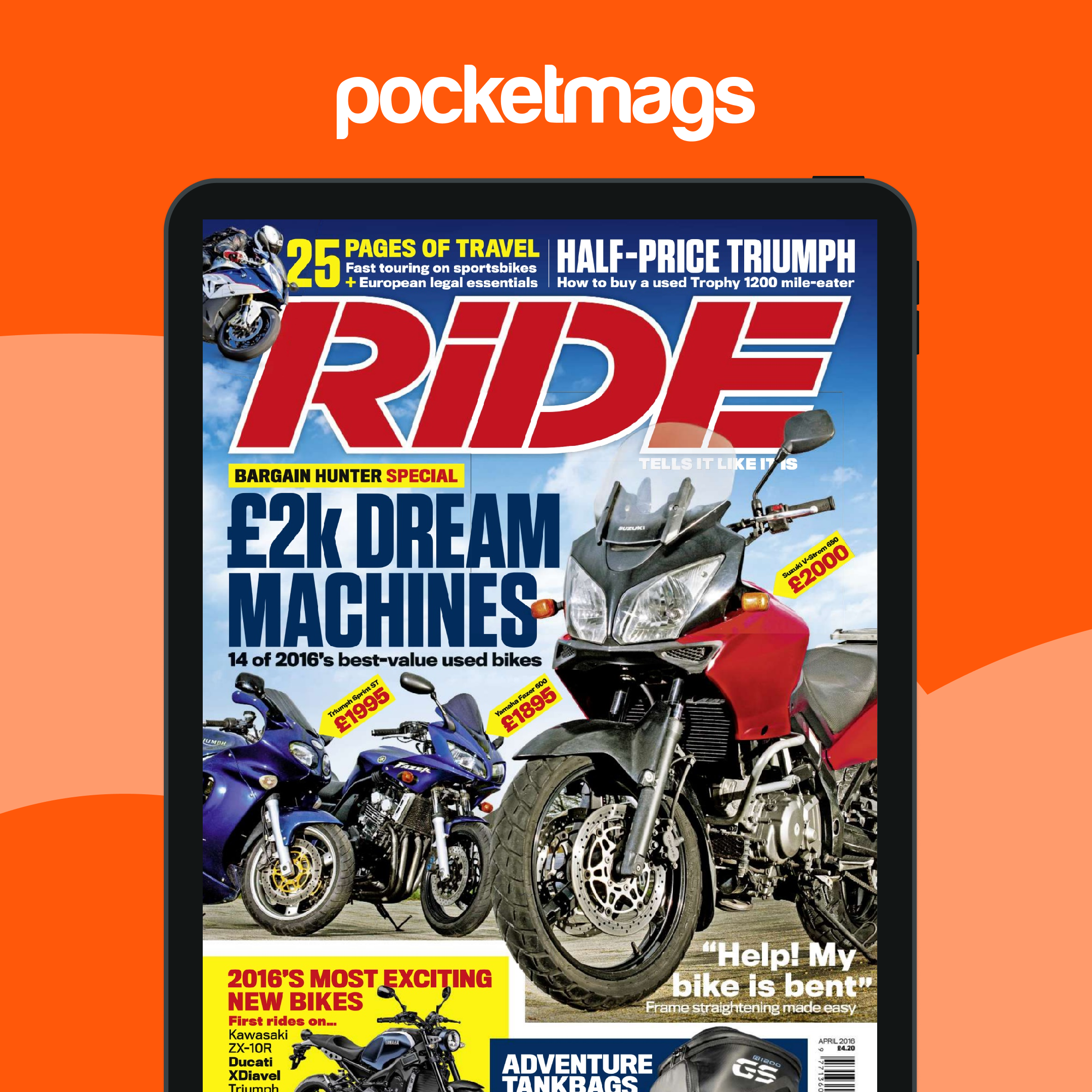 Ride Magazine - April 2016 Back Issue