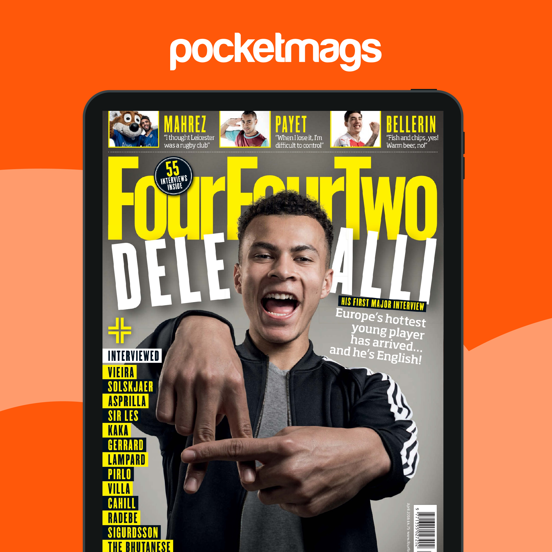 FourFourTwo Magazine - April 2016 Back Issue
