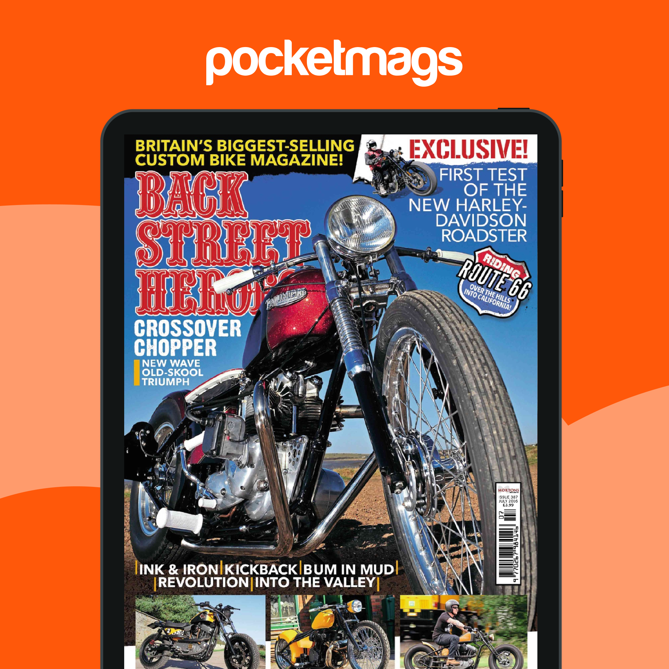 Back Street Heroes Magazine - 387 July 2016 Back Issue