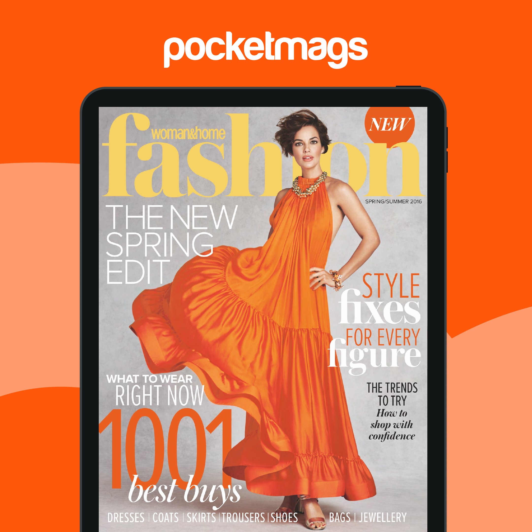 Woman & Home Feel Good Food Magazine - Spring Summer / Fashion