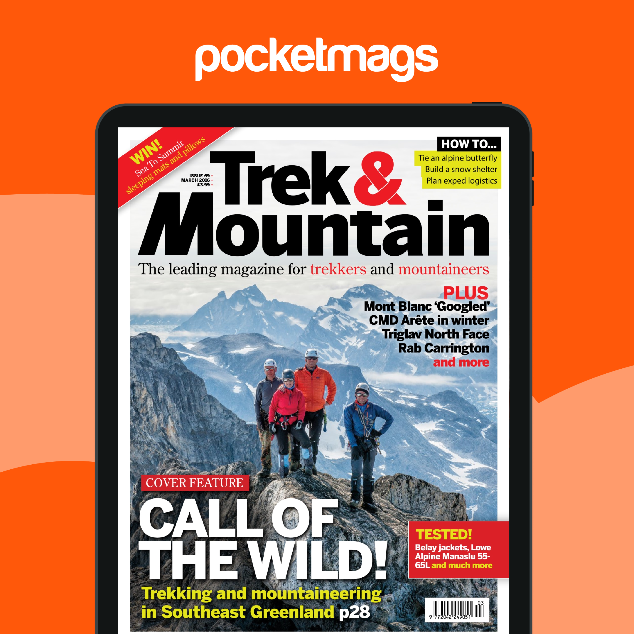 趣味 Mountain Magazine 28,48,40,57,66,76,77 Trek & Mountain Magazine - Mar-16 Back Issue