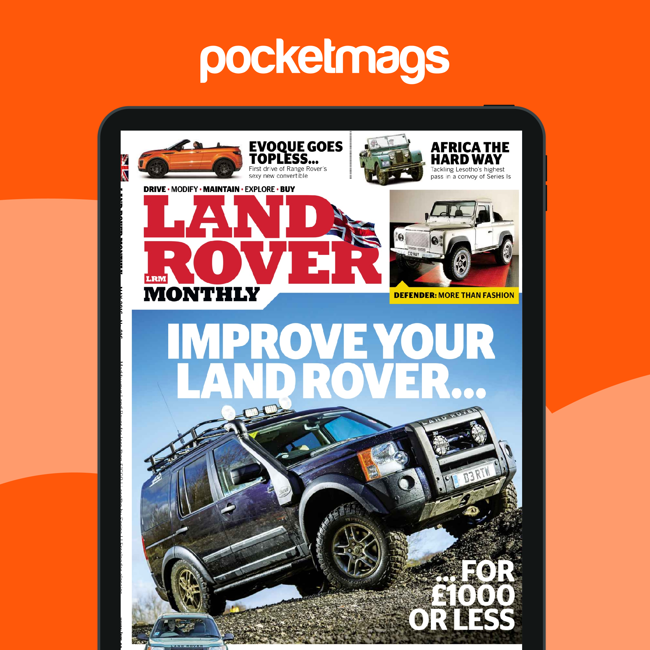 Land Rover Monthly Magazine - May 16 Back Issue