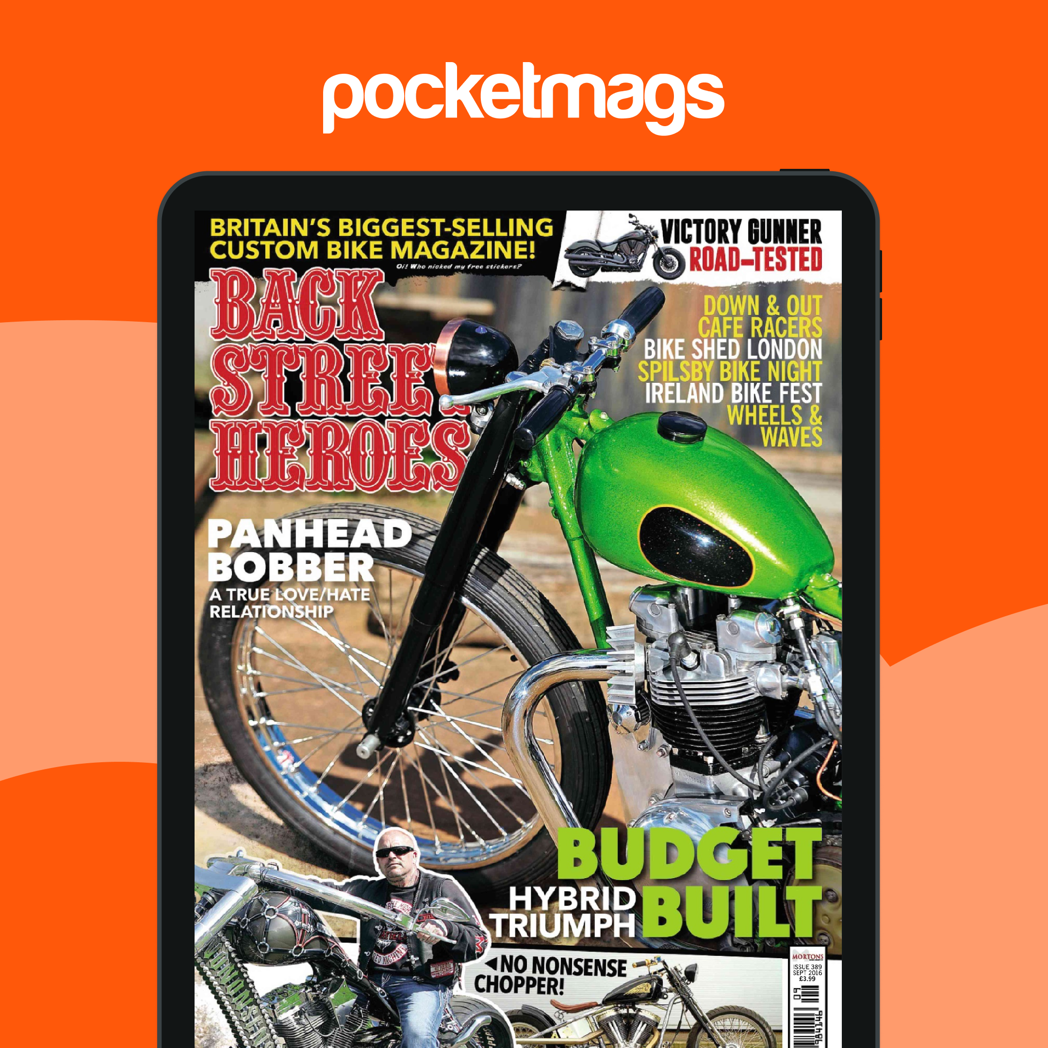 Back Street Heroes Magazine - 389 September 2016 Back Issue