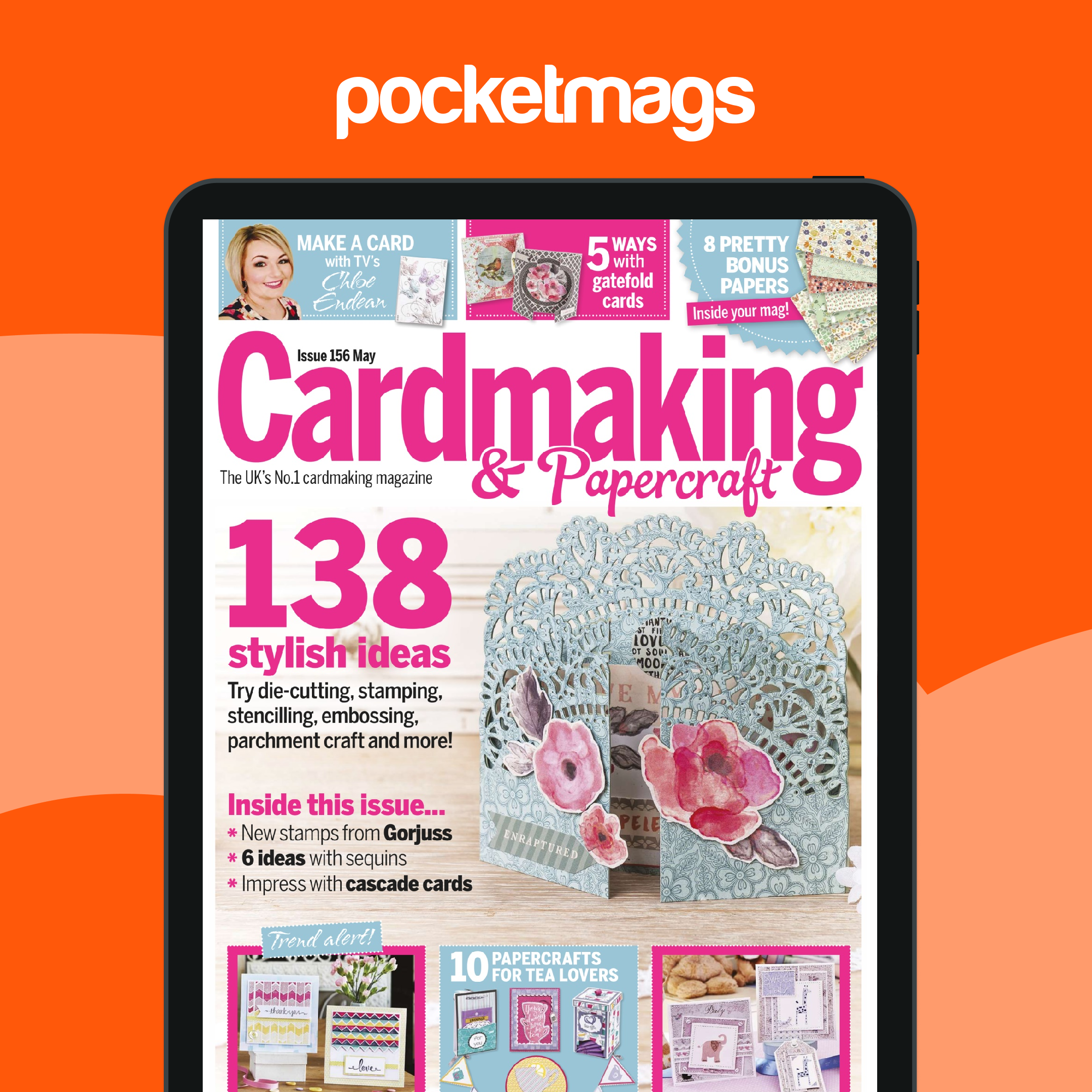 Cardmaking & Papercraft Magazine - May 2016 Edição anterior