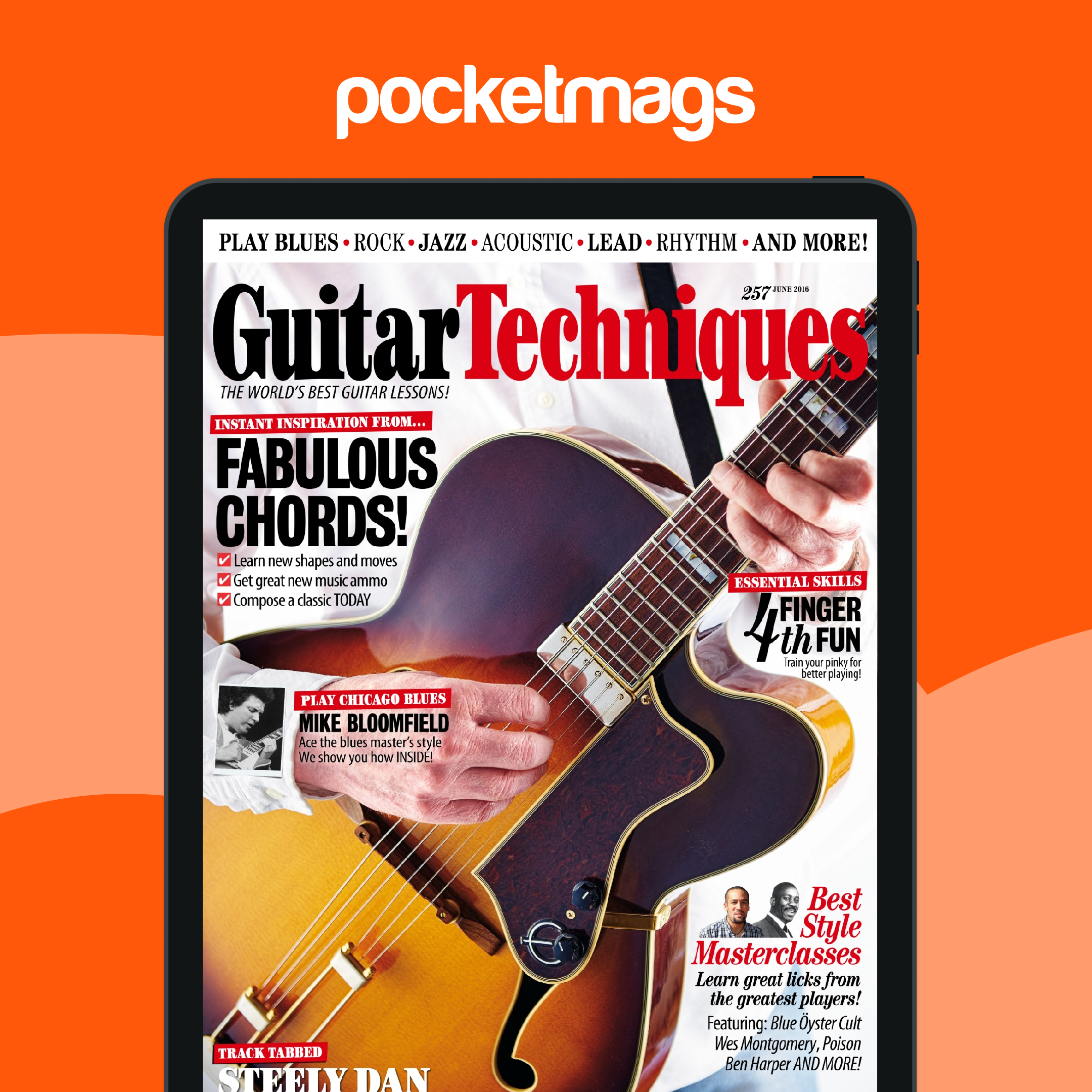 Guitar Techniques Magazine - June 2016 Back Issue