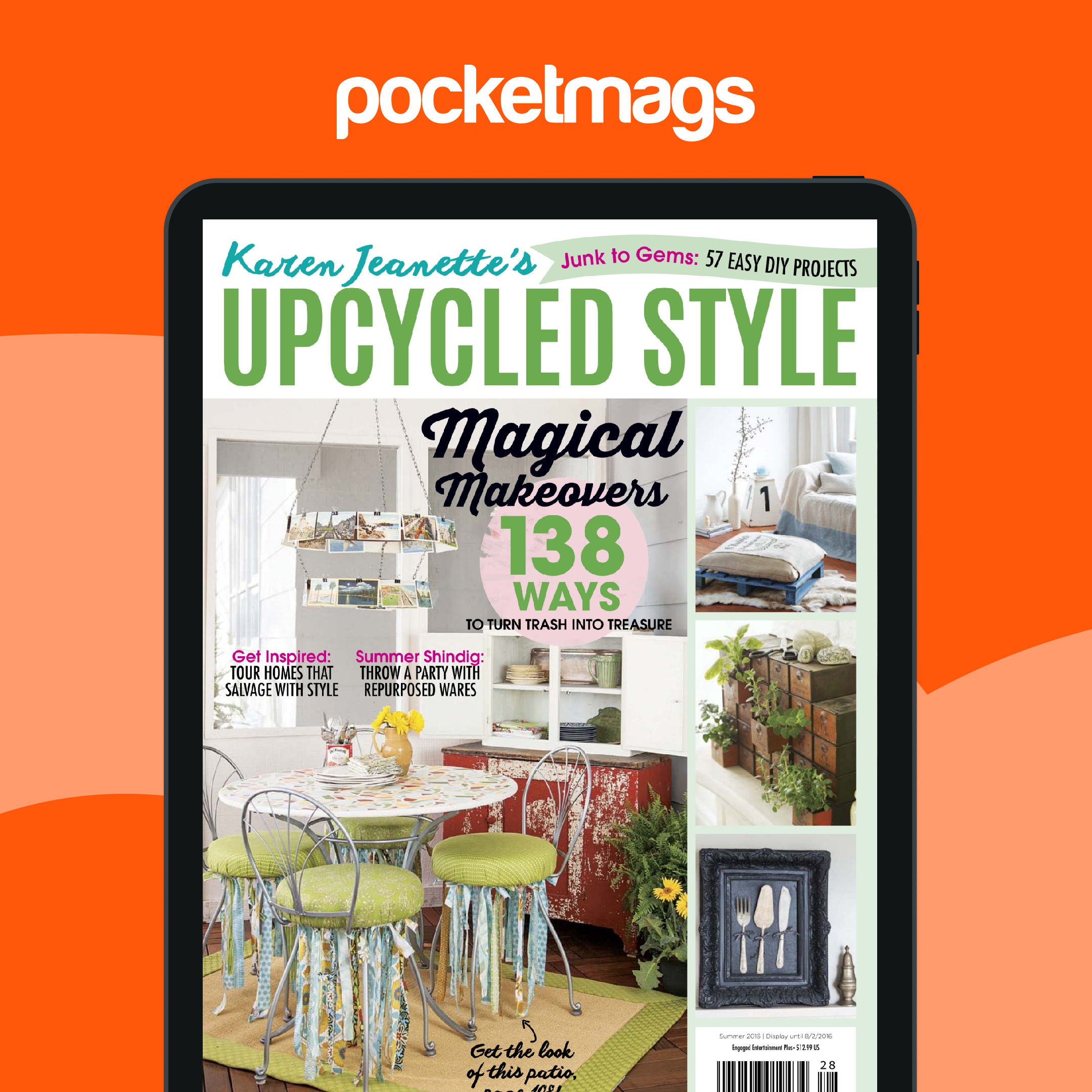 Engaged Explorer Magazine - Karen Jeanette's Upcycled Style Summer 2016 ...