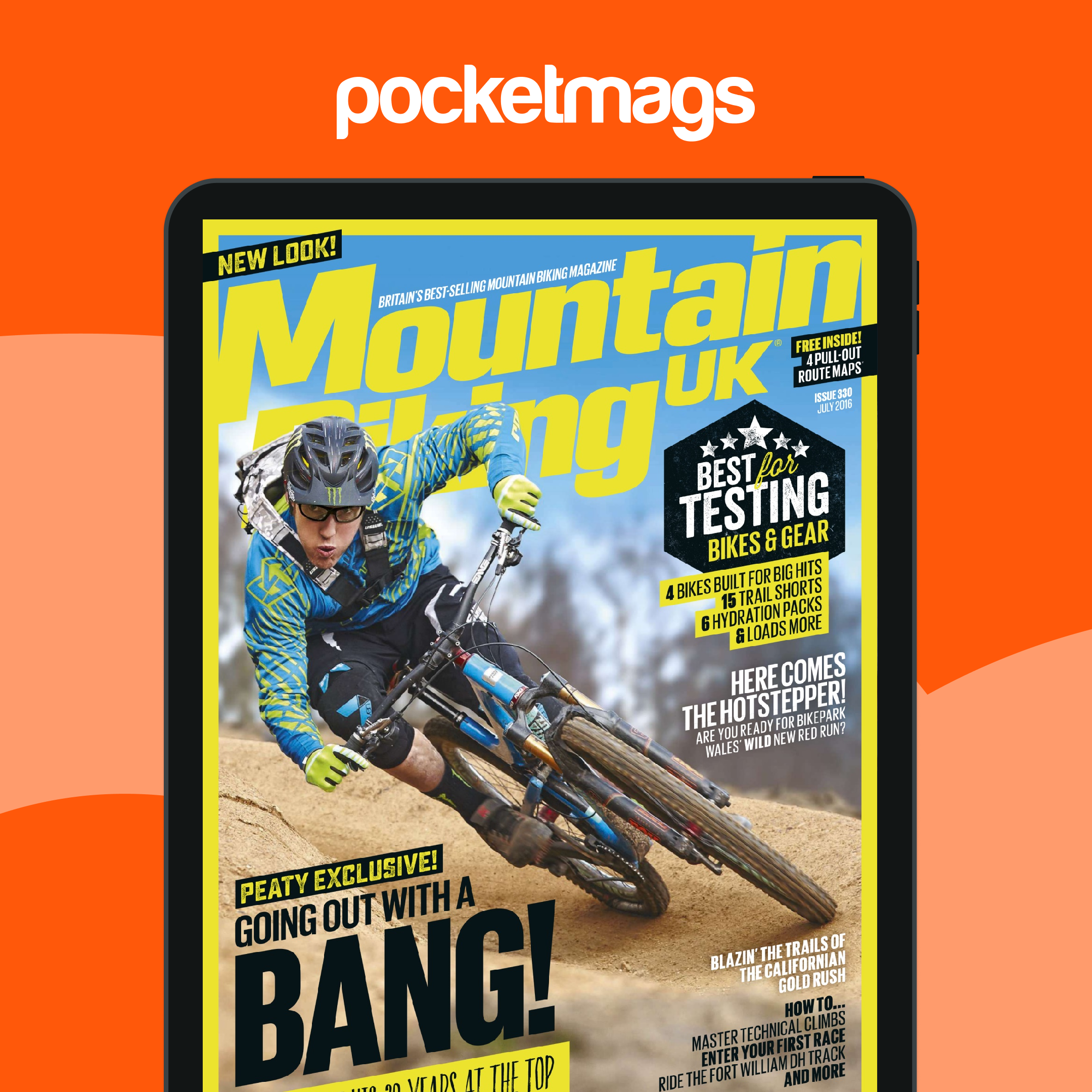 Mountain Biking UK Magazine July 2016 Back Issue