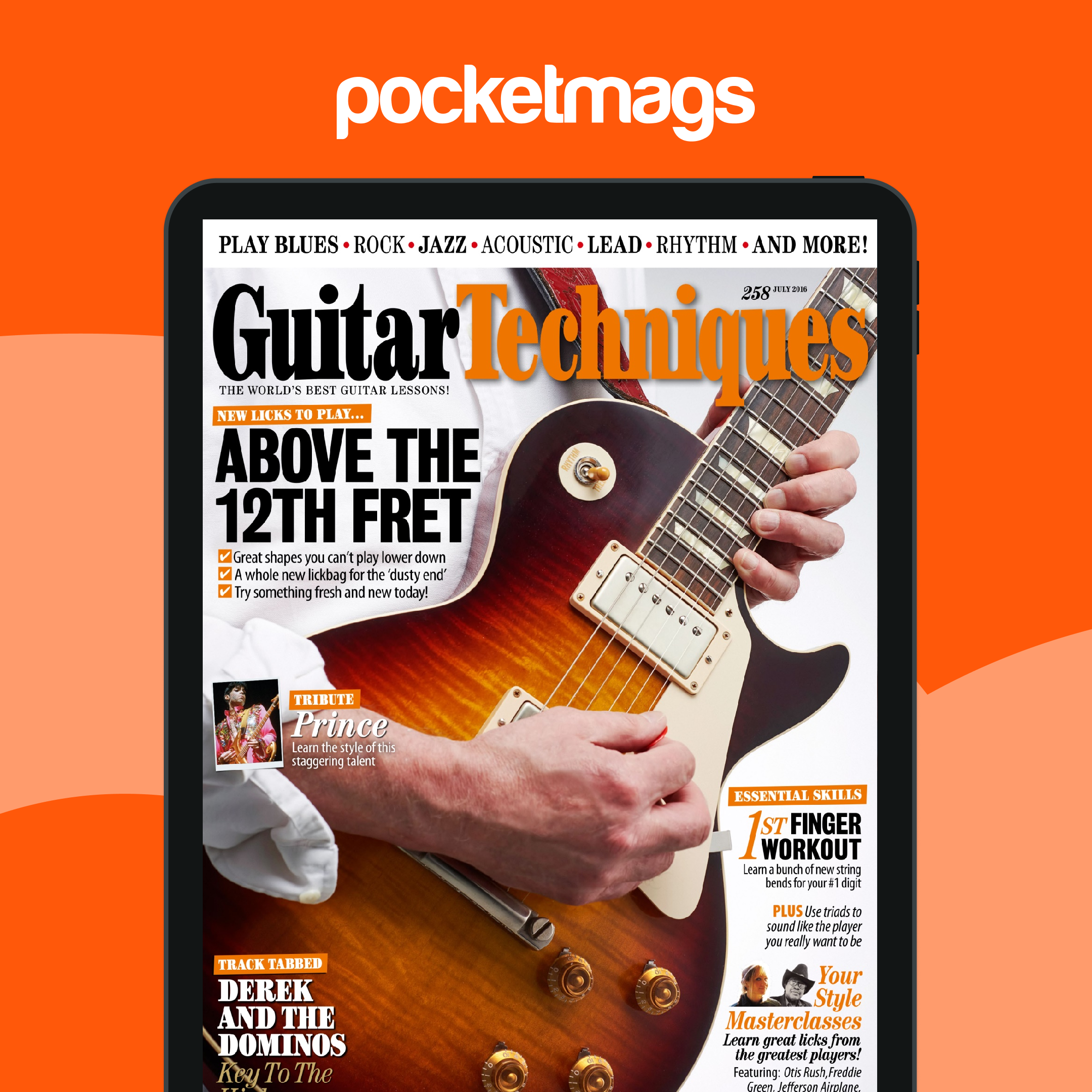 Guitar Techniques Magazine - July 2016 Back Issue