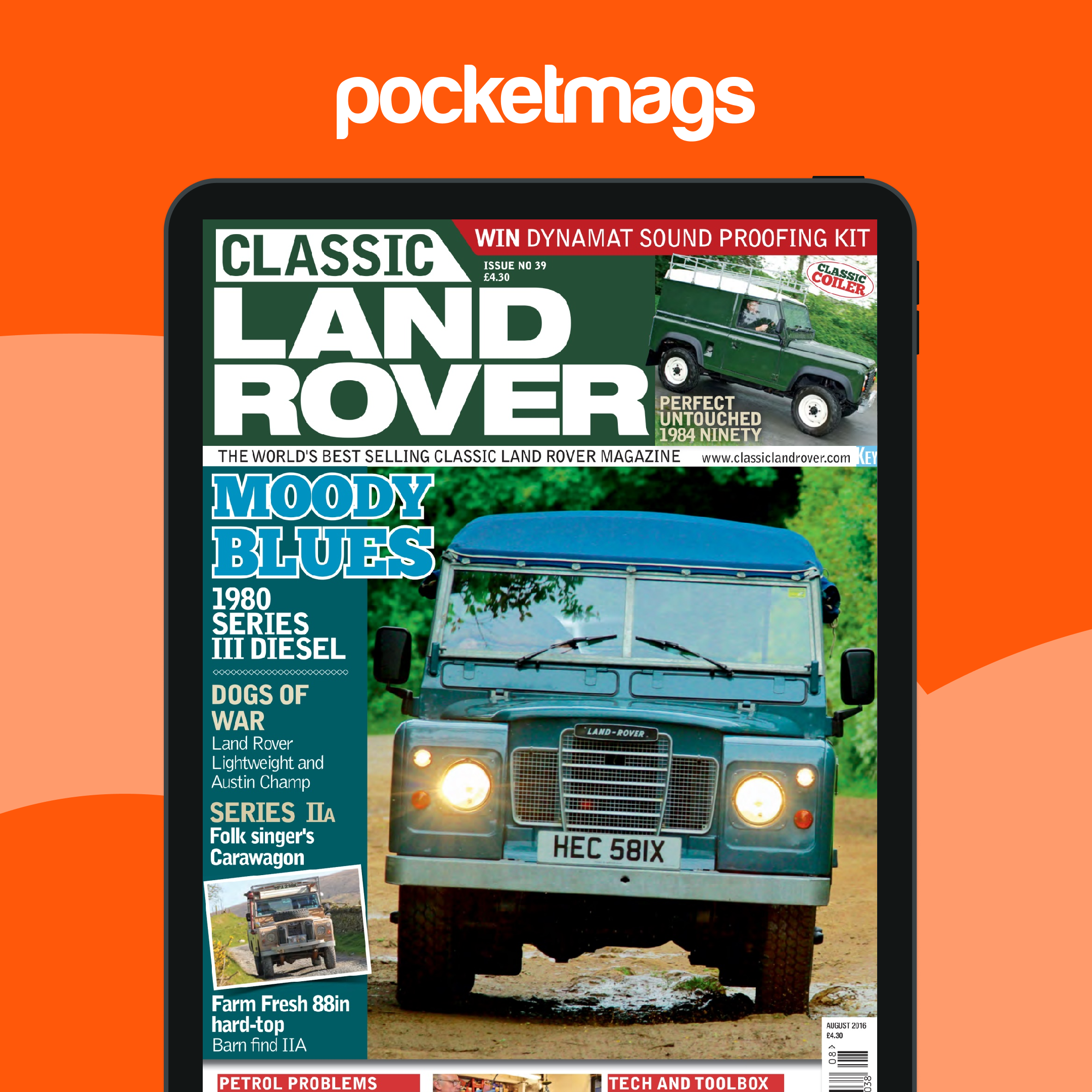 Range Rover Register Magazine Classic Land Rover Magazine - August 2016 Back Issue