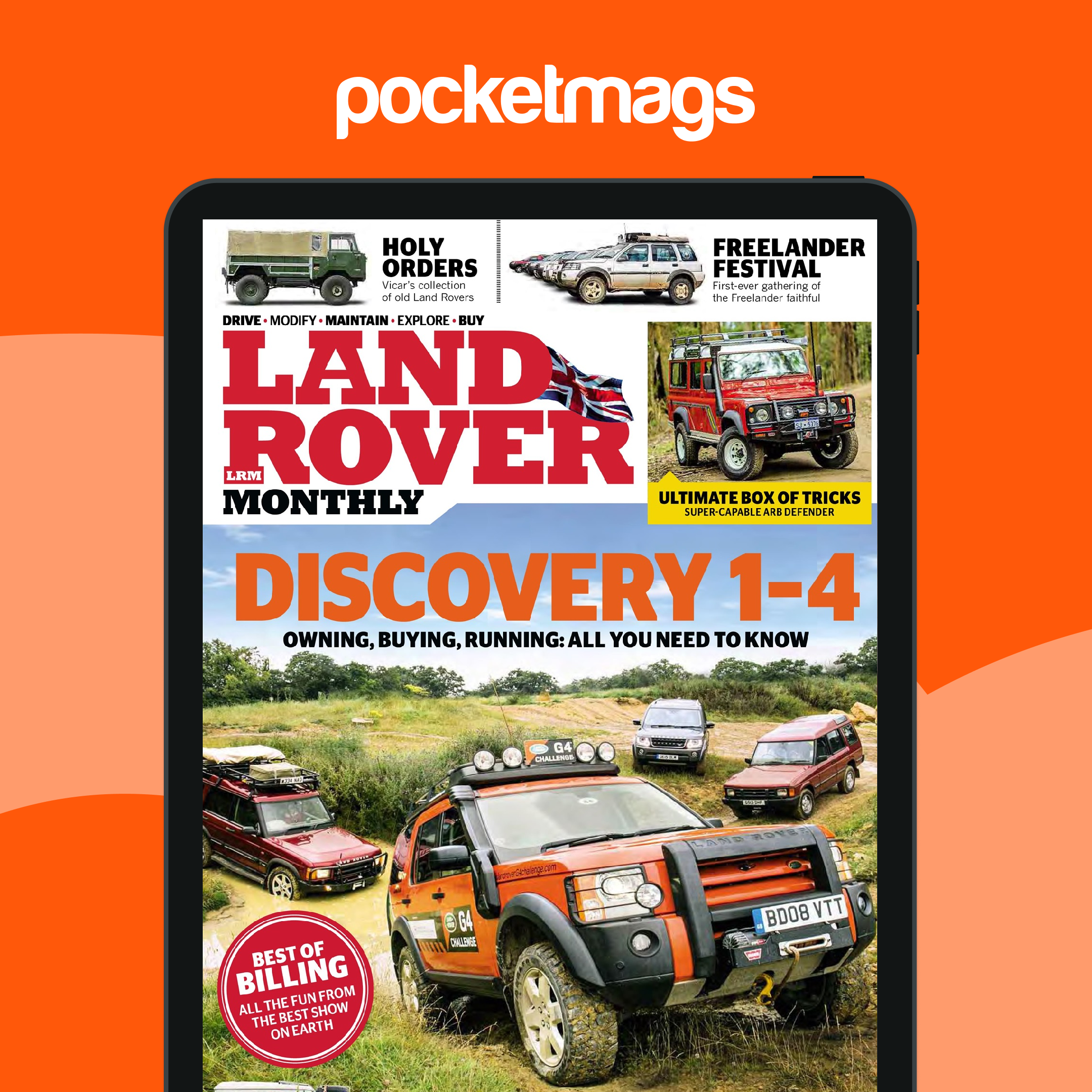 Range Rover Magazines Land Rover Monthly Magazine - October 2016 Edición anterior